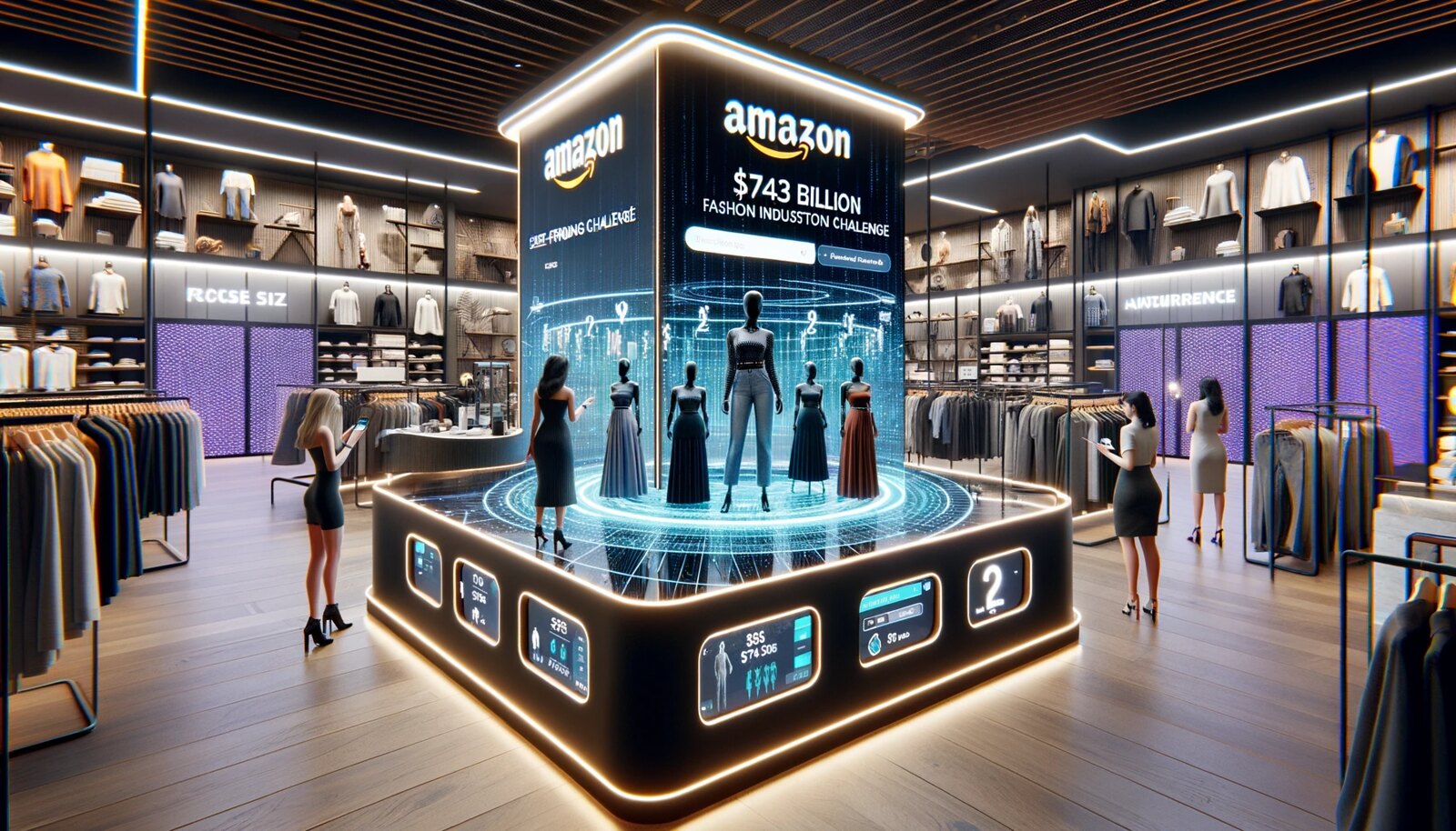Amazon usa una aplicación de búsqueda de tallas impulsada por IA