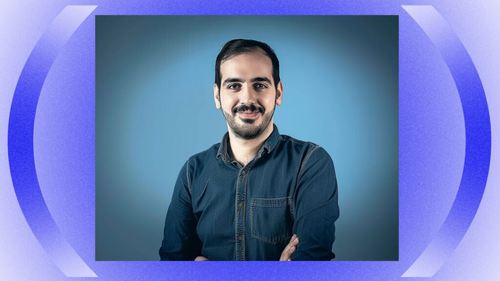 Xavier Santana, una creación de Monos Estocásticos