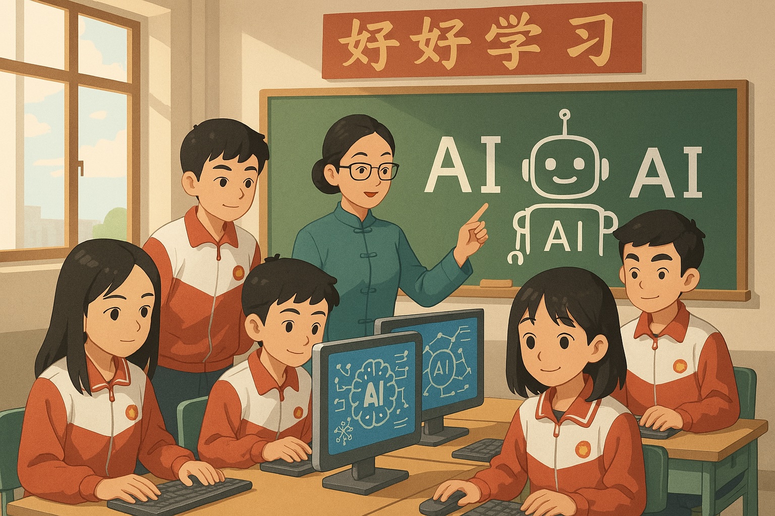 China enseñará IA en sus escuelas a partir de los 6 años