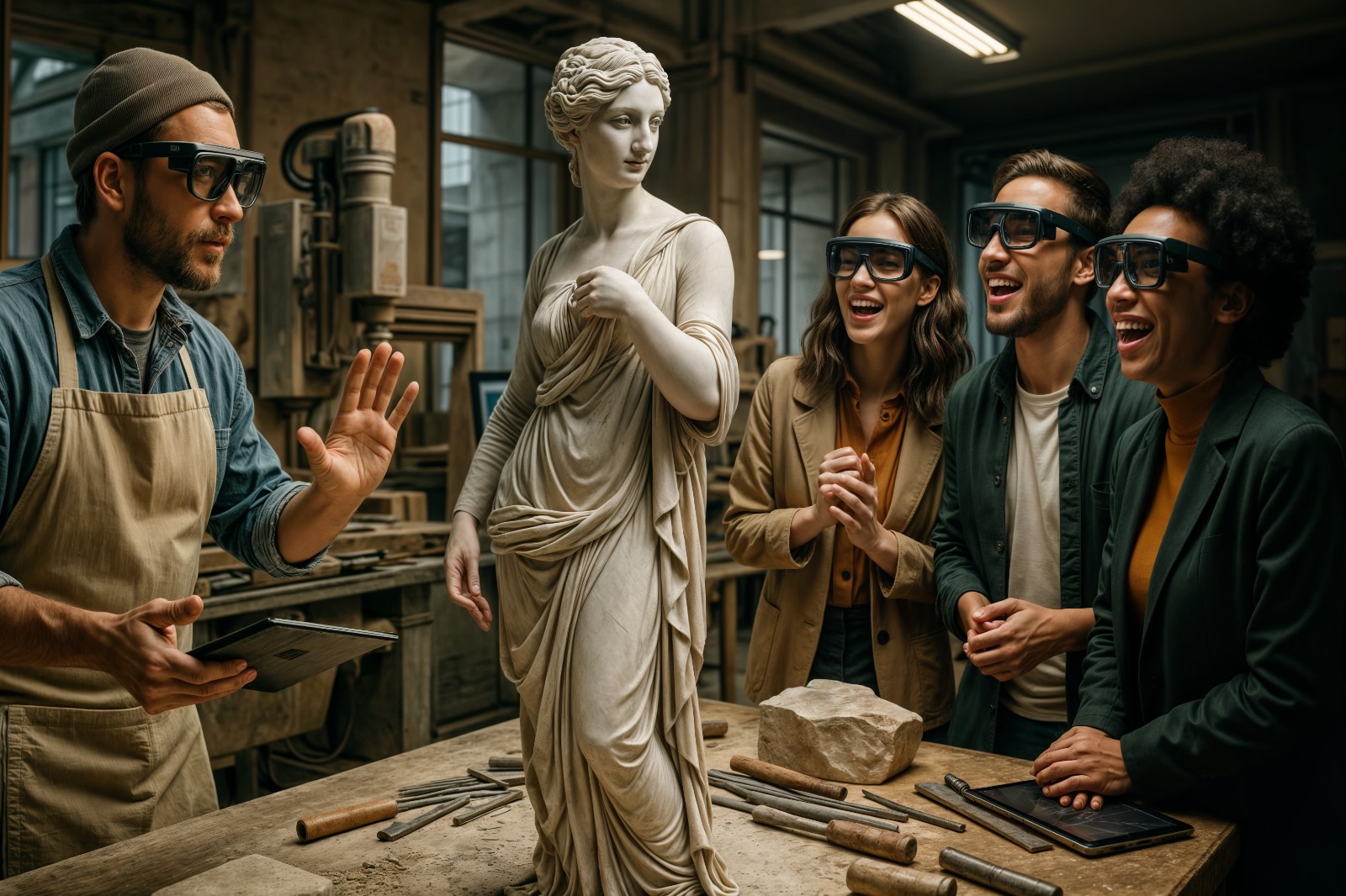 La IA y la escultura: un nuevo renacimiento creativo