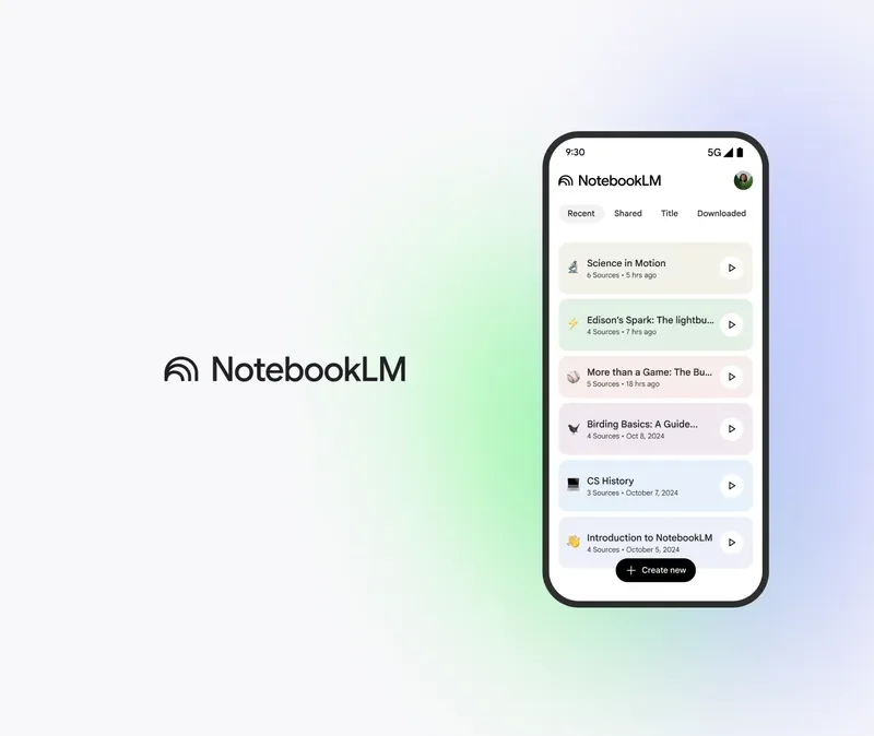 NotebookLM ya disponible en Android e iOS