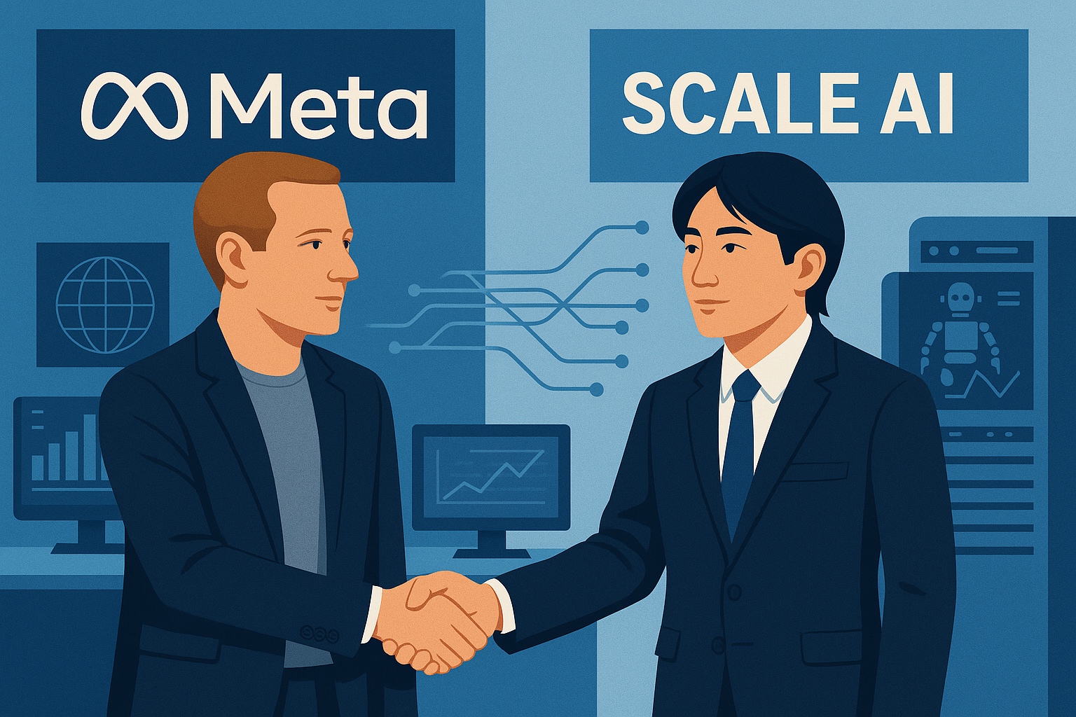 Meta mueve ficha: 14.300 millones por Scale AI y su CEO para liderar la próxima revolución