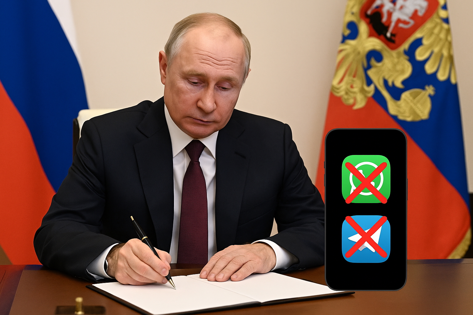 Rusia desarrollará su propia aplicación de mensajería para reemplazar a WhatsApp y Telegram