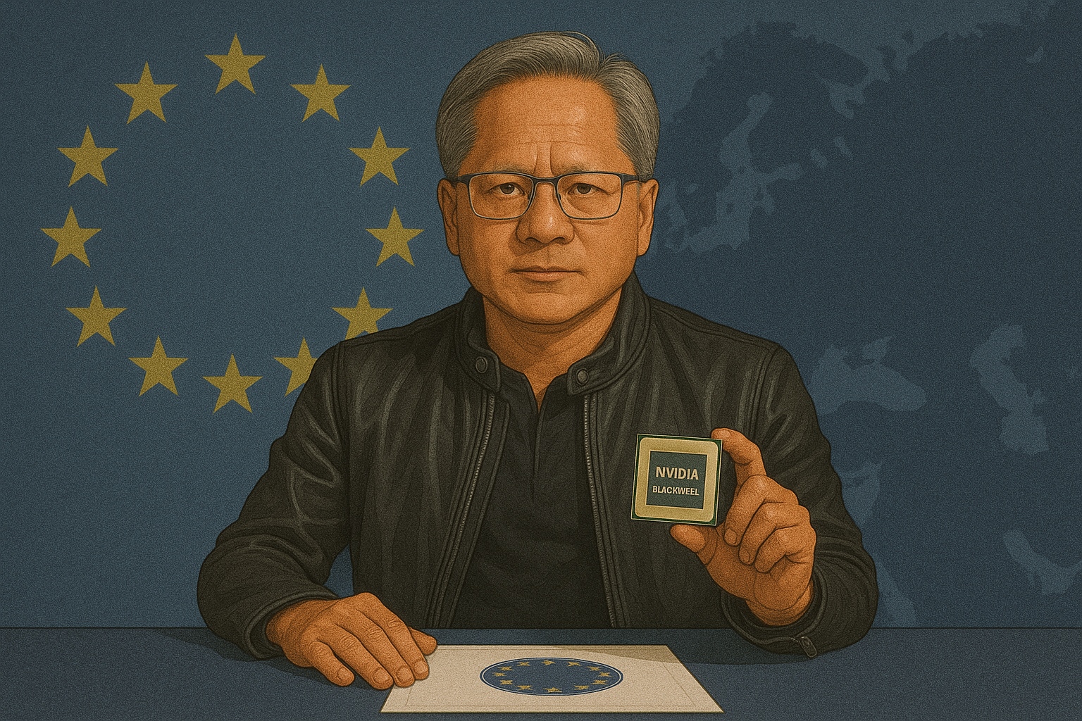 Nvidia impulsa la “IA soberana” en Europa con apoyo de líderes políticos