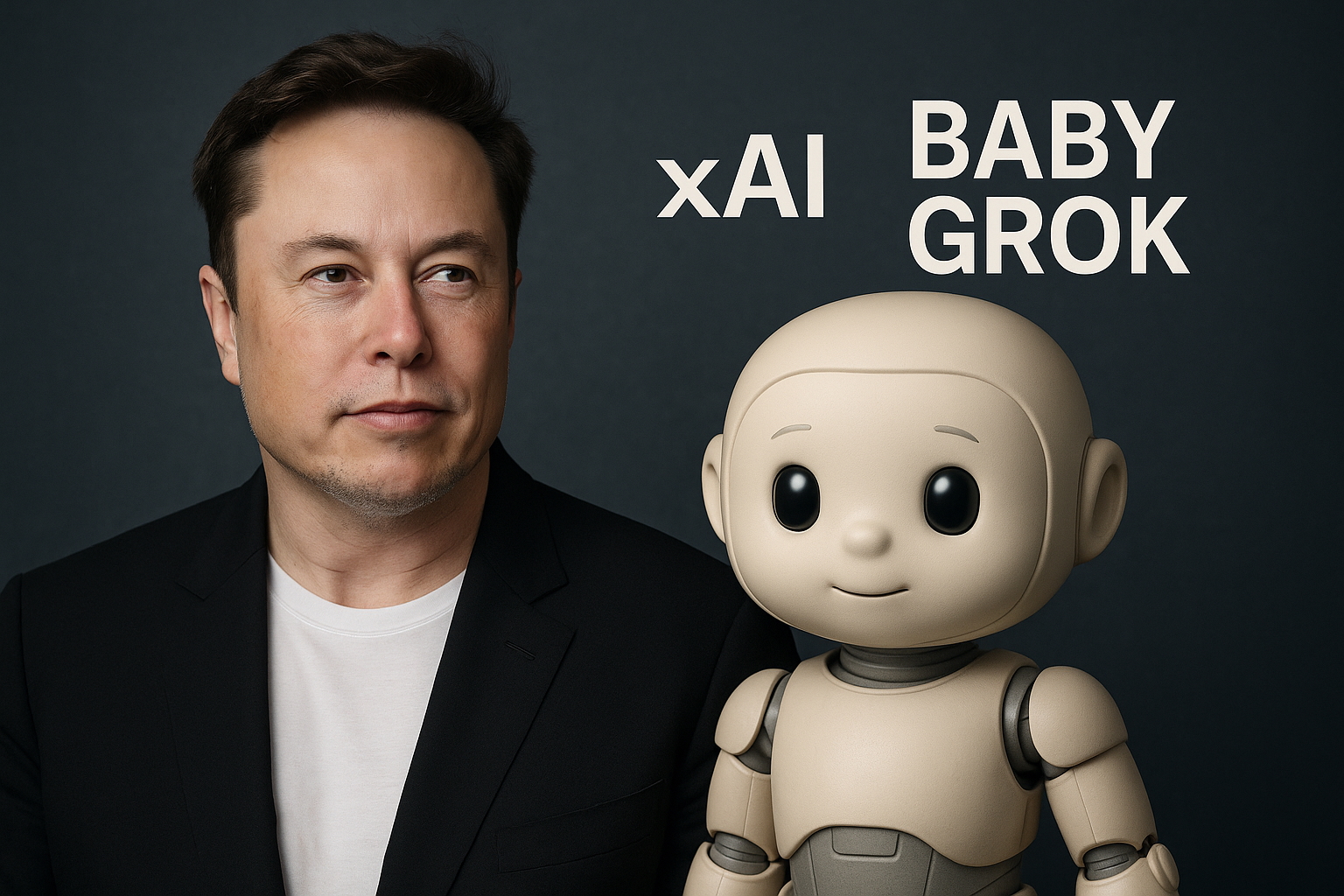 Elon Musk presenta “Baby Grok”, una IA pensada para niños en un momento polémico