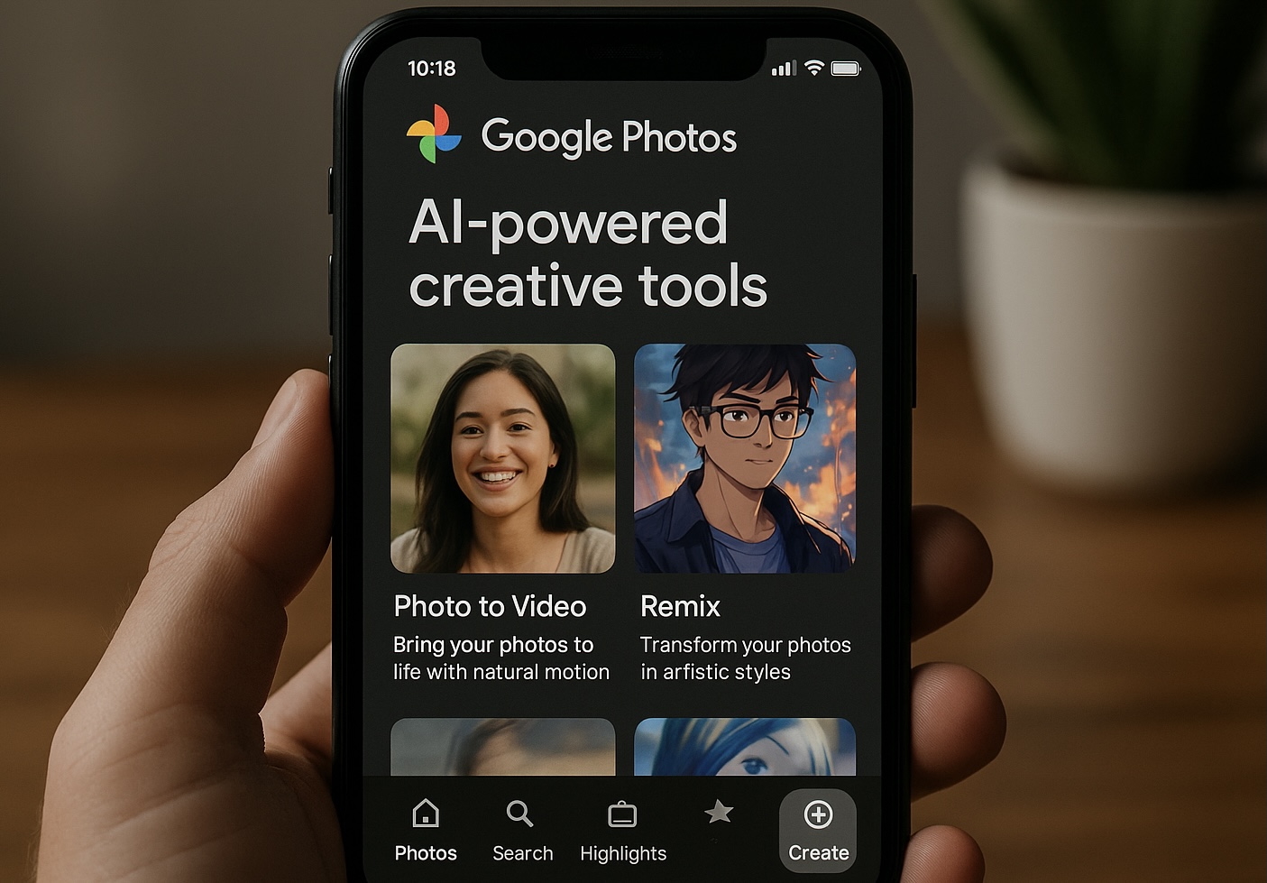 Google Fotos transforma imágenes en recuerdos animados con nuevas funciones de IA