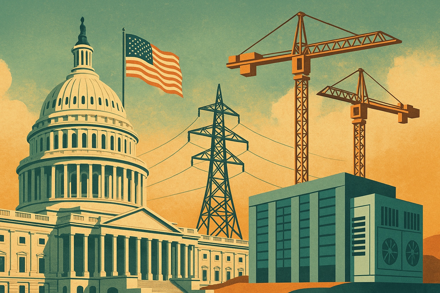 Gobierno y gigantes al mando: Estados Unidos construye el músculo físico de la inteligencia artificial