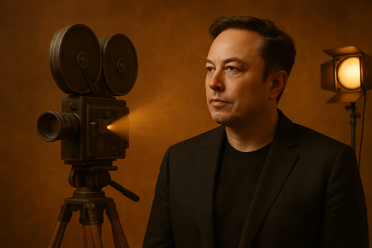 Texto, IA y acción: Elon Musk promete películas con IA para 2026