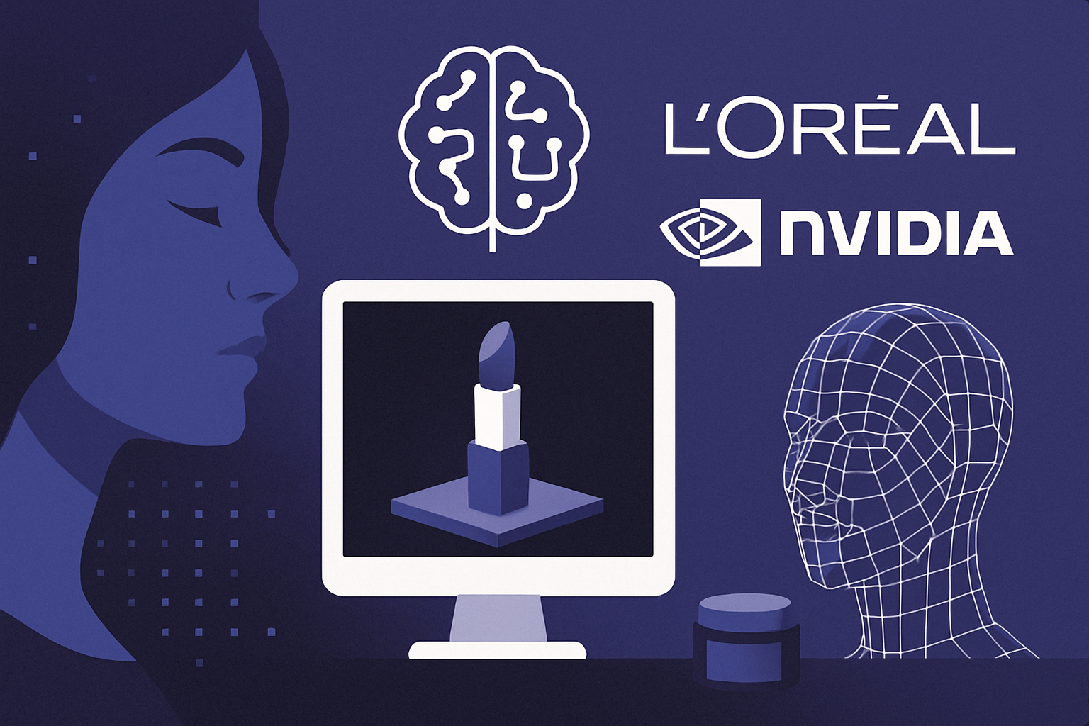 L’Oréal y NVIDIA cambian el espejo de sitio