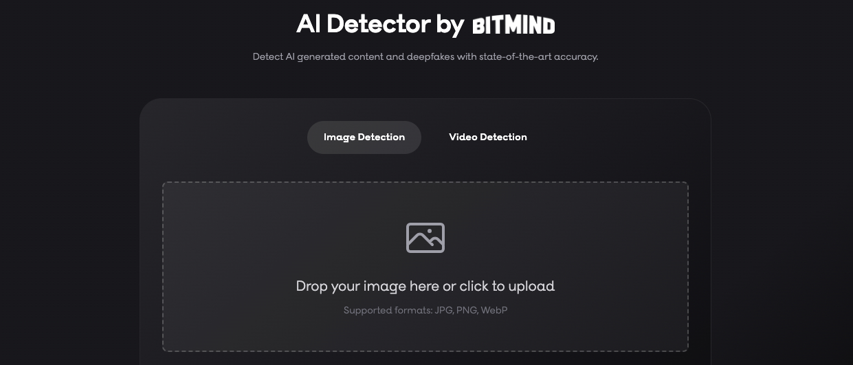 Una web que detecta si una imagen ha sido creada con IA