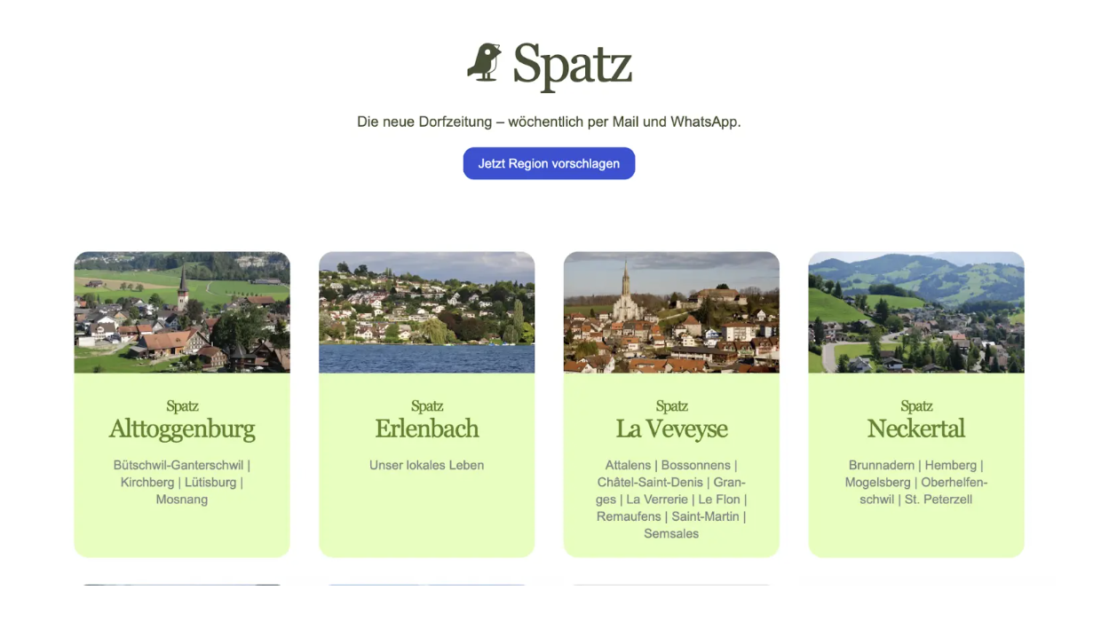 Spatz, cuando los medios locales vuelven en forma de IA