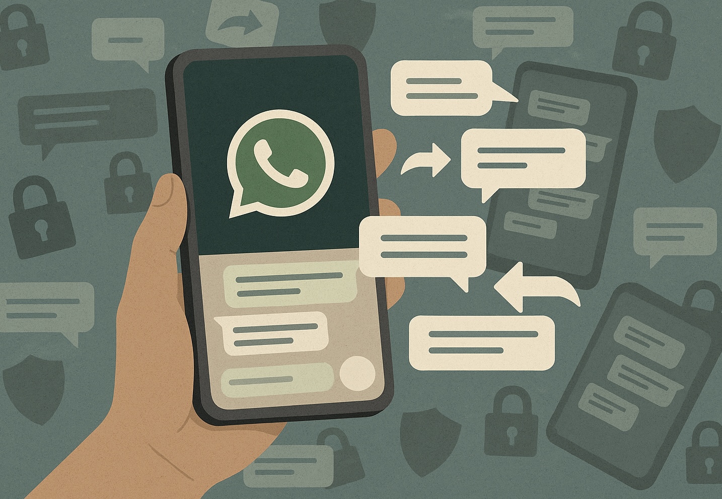 WhatsApp entre la privacidad real y la paranoia digital