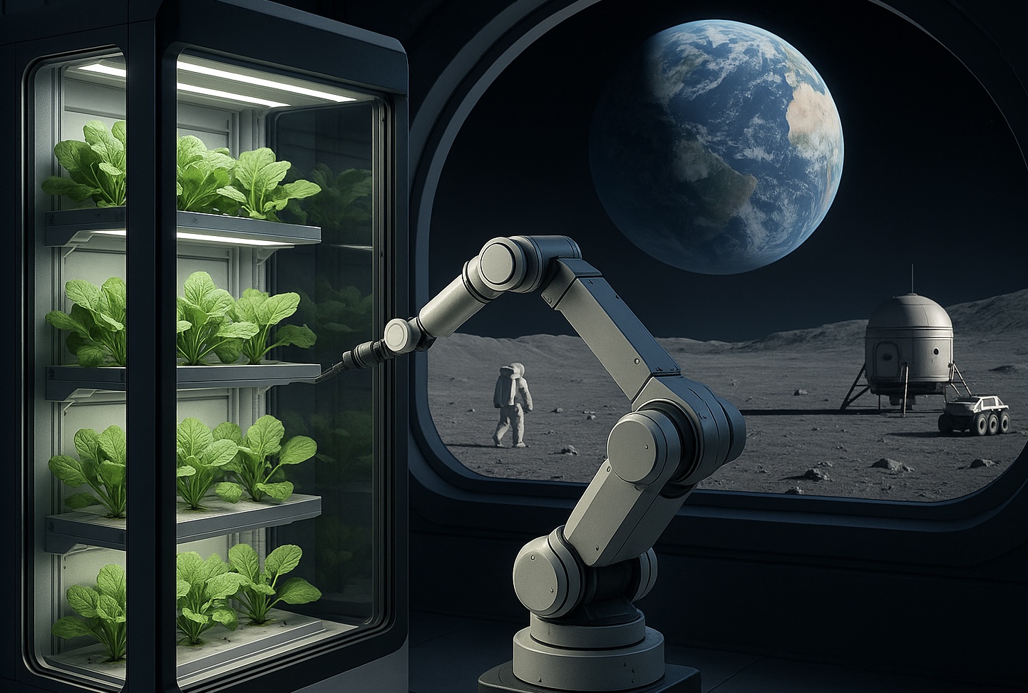 La Cosecha Digital: Cómo la IA y la Genética Están Diseñando los Alimentos para el Futuro en el Espacio y la Tierra