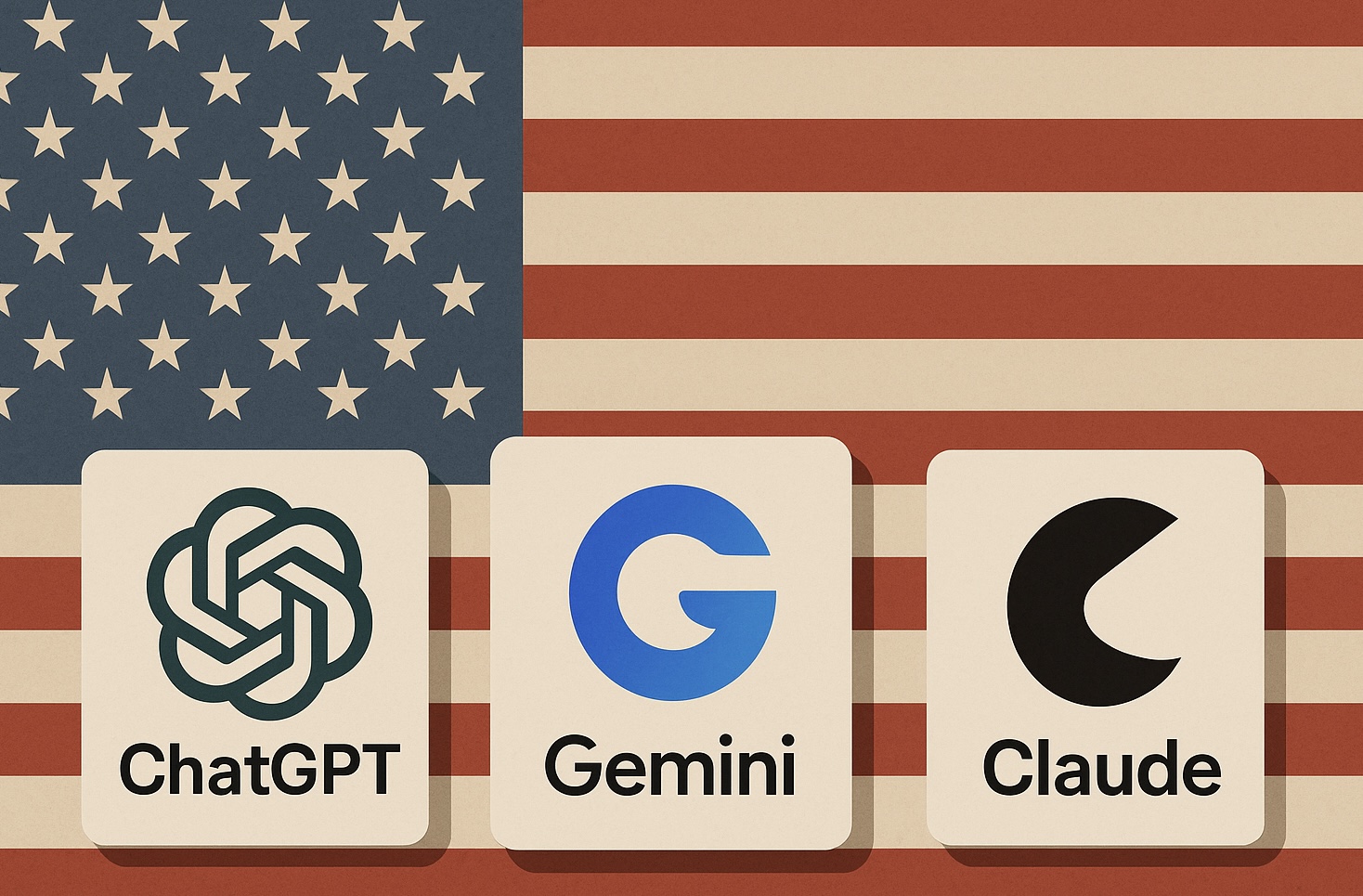 Estados Unidos aprueba a OpenAI, Google y Anthropic como proveedores oficiales de IA para el gobierno federal