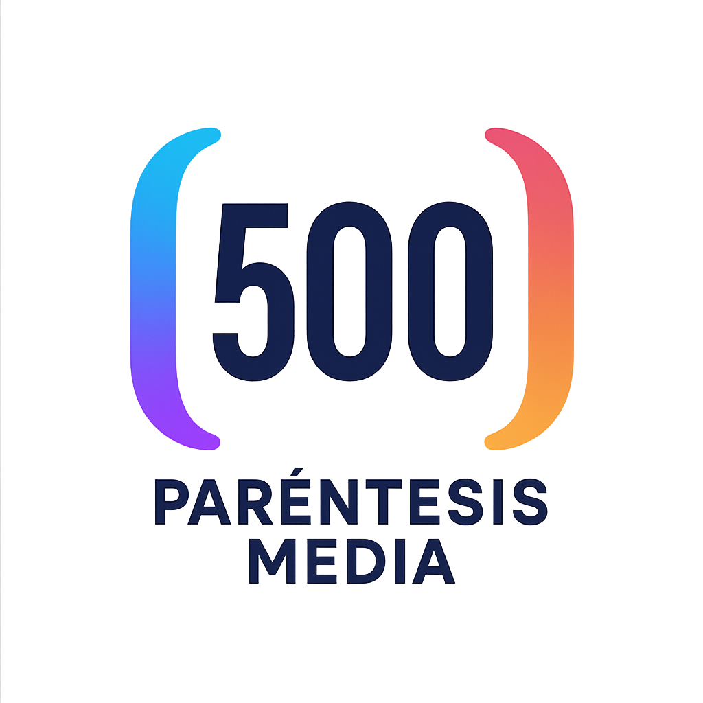 500 Paréntesis y un mensaje: «Usa la IA y no pidas perdón»