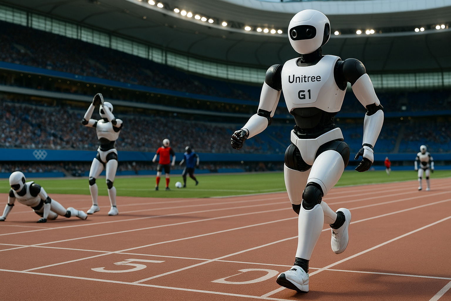 Más de 500 humanoides compiten en 26 disciplinas en los primeros Juegos Mundiales de Robots en Pekín