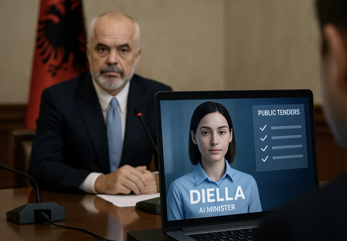 Albania nombra a una IA como ministra para combatir la corrupción en licitaciones públicas