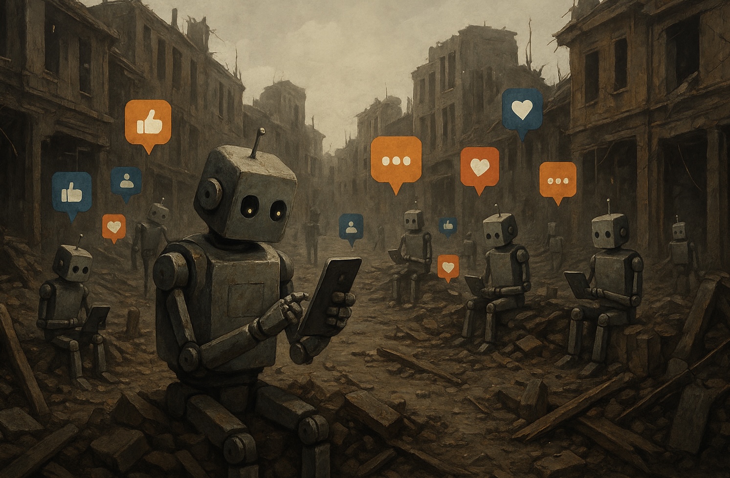 La paradoja del internet muerto