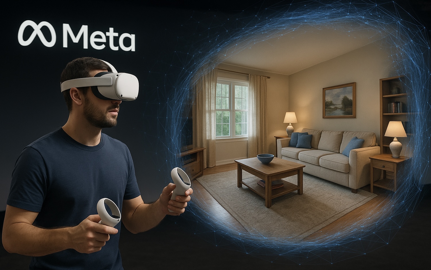 Meta lanza Hyperscape y redefine la realidad virtual con entornos del mundo real