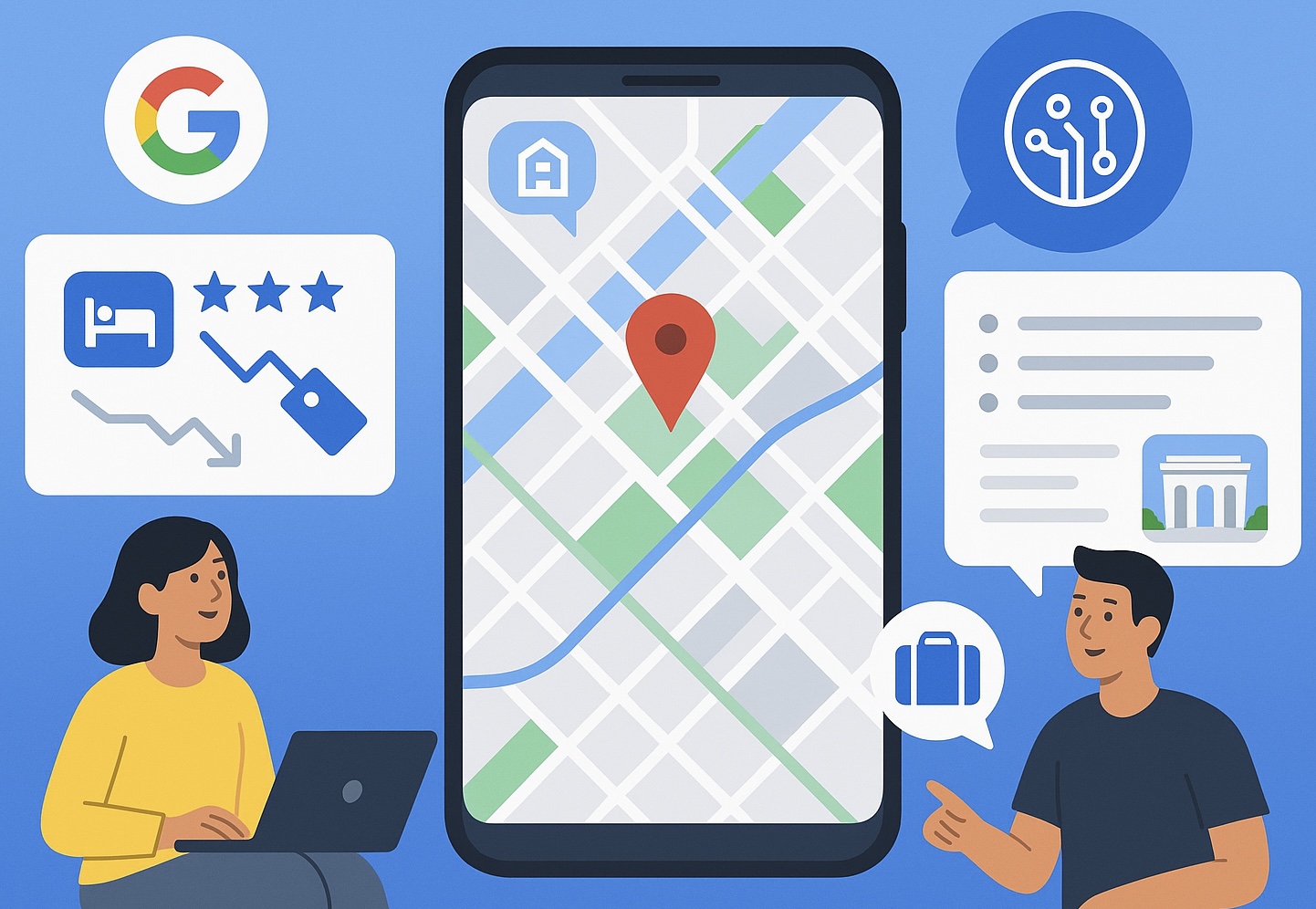 Google Actualiza sus Herramientas de Viaje con Nuevas Funciones de IA