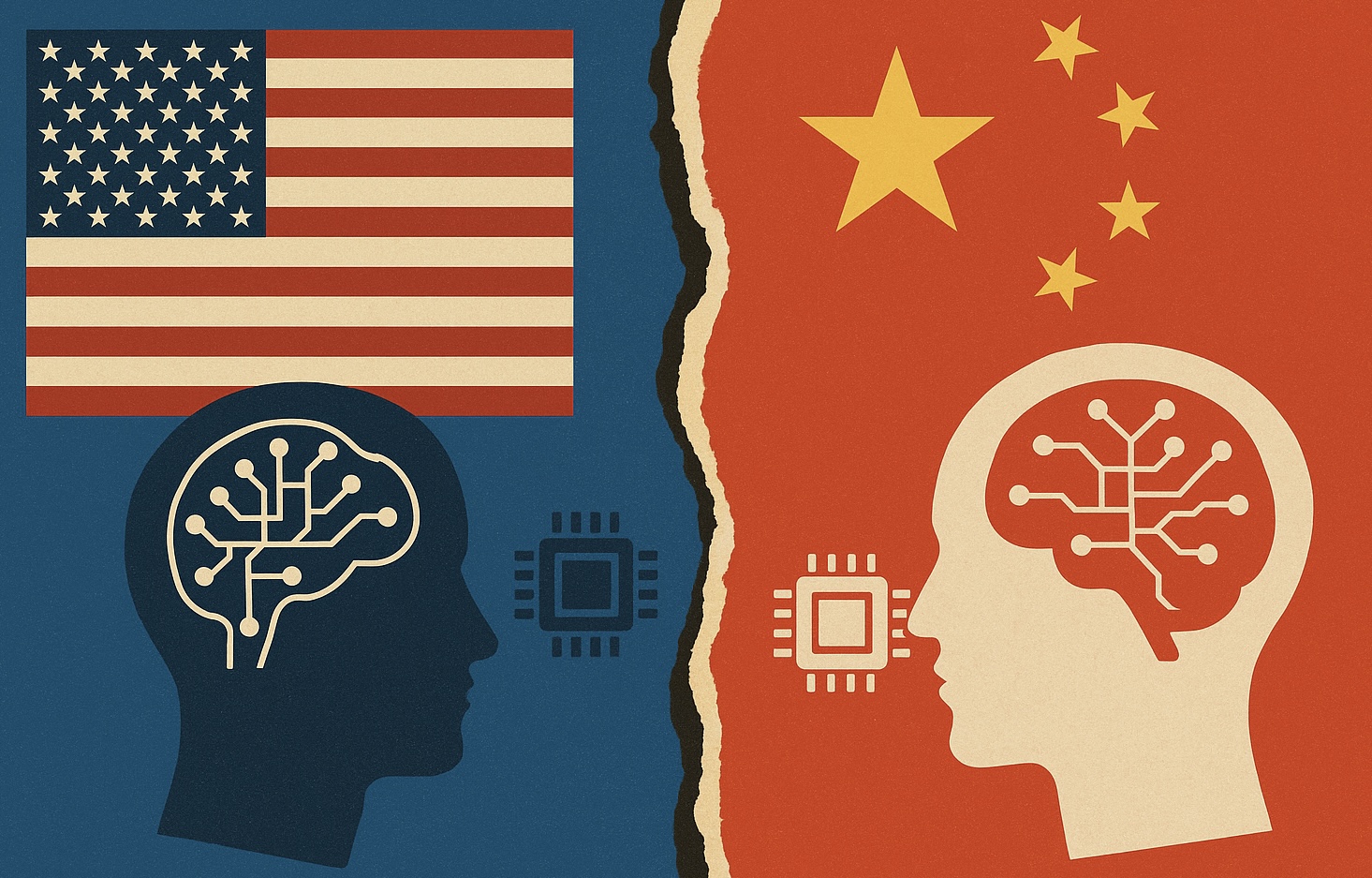 ¿Podría EE. UU. perder la carrera de la IA frente a China?
