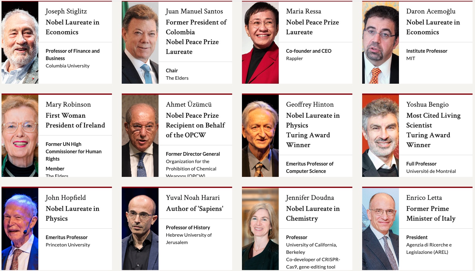 “Líneas rojas antes de 2026”, el reclamo global de los Nobel ante los riesgos de la IA