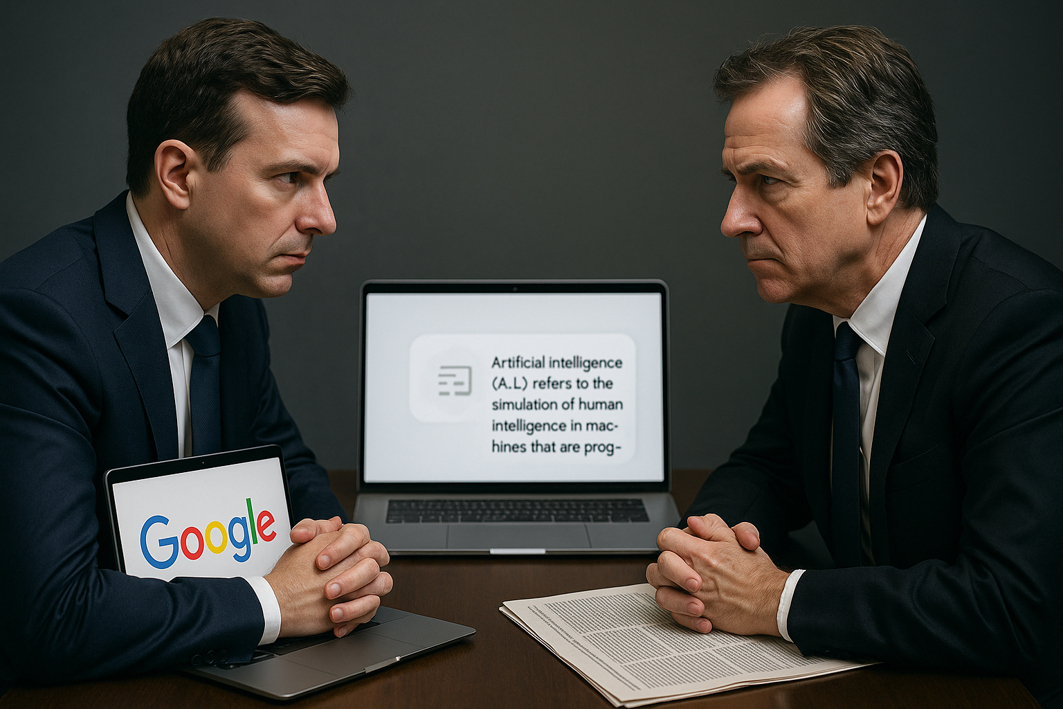 Google y los medios, cara a cara por los resúmenes de IA