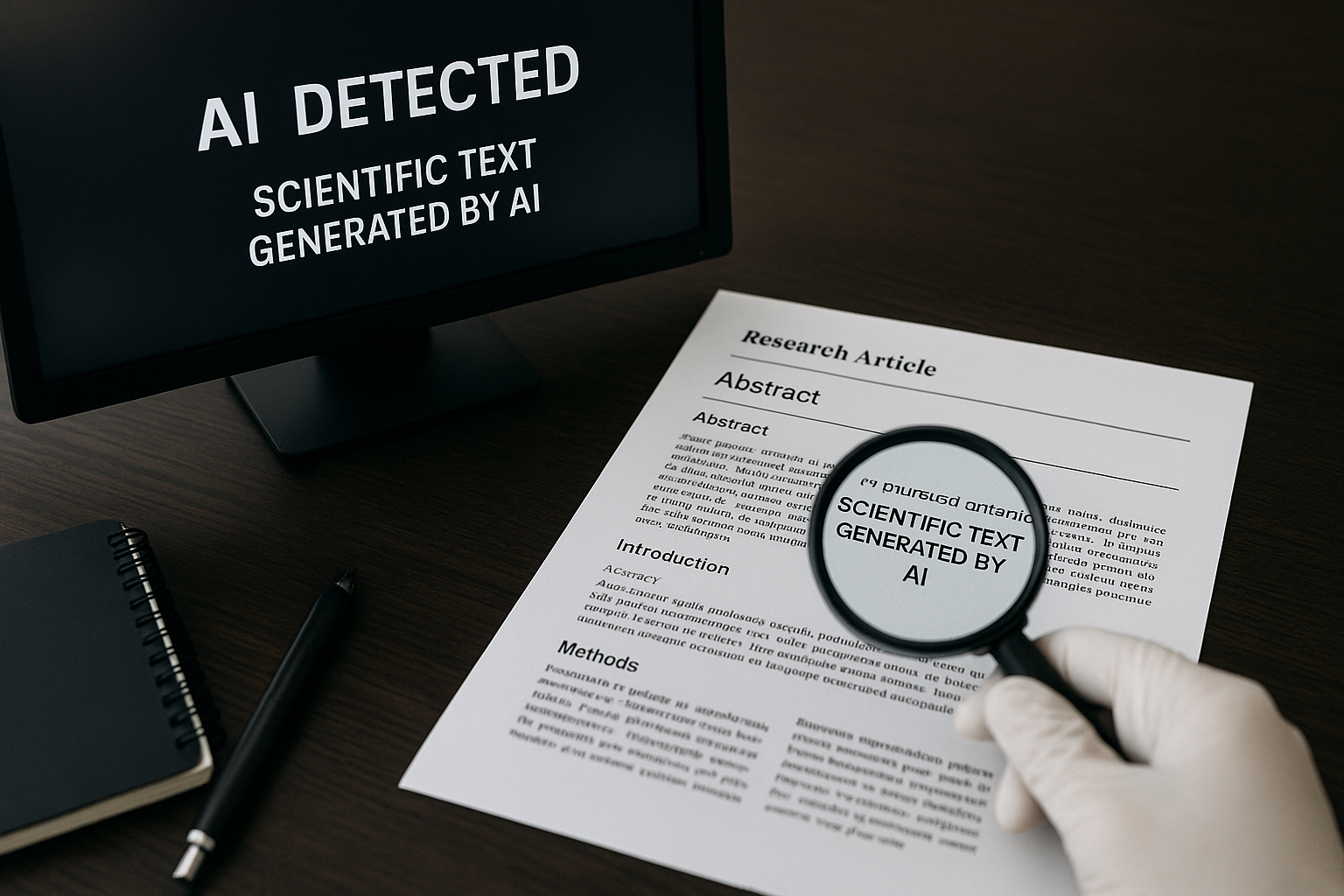 Una IA identifica textos científicos generados por IA