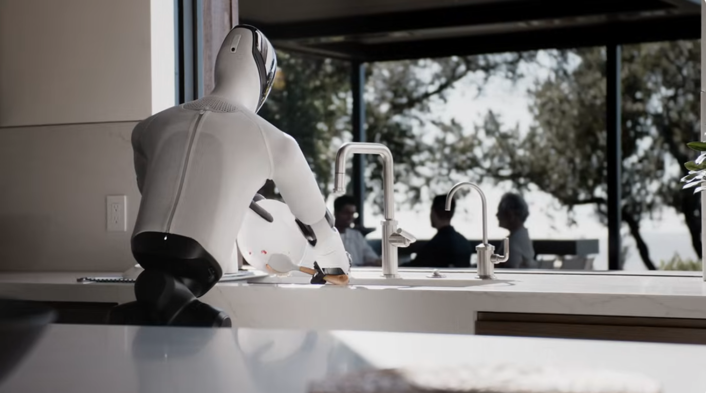 Figure 03 el robot que aprenden tareas y se adaptan a tu casa