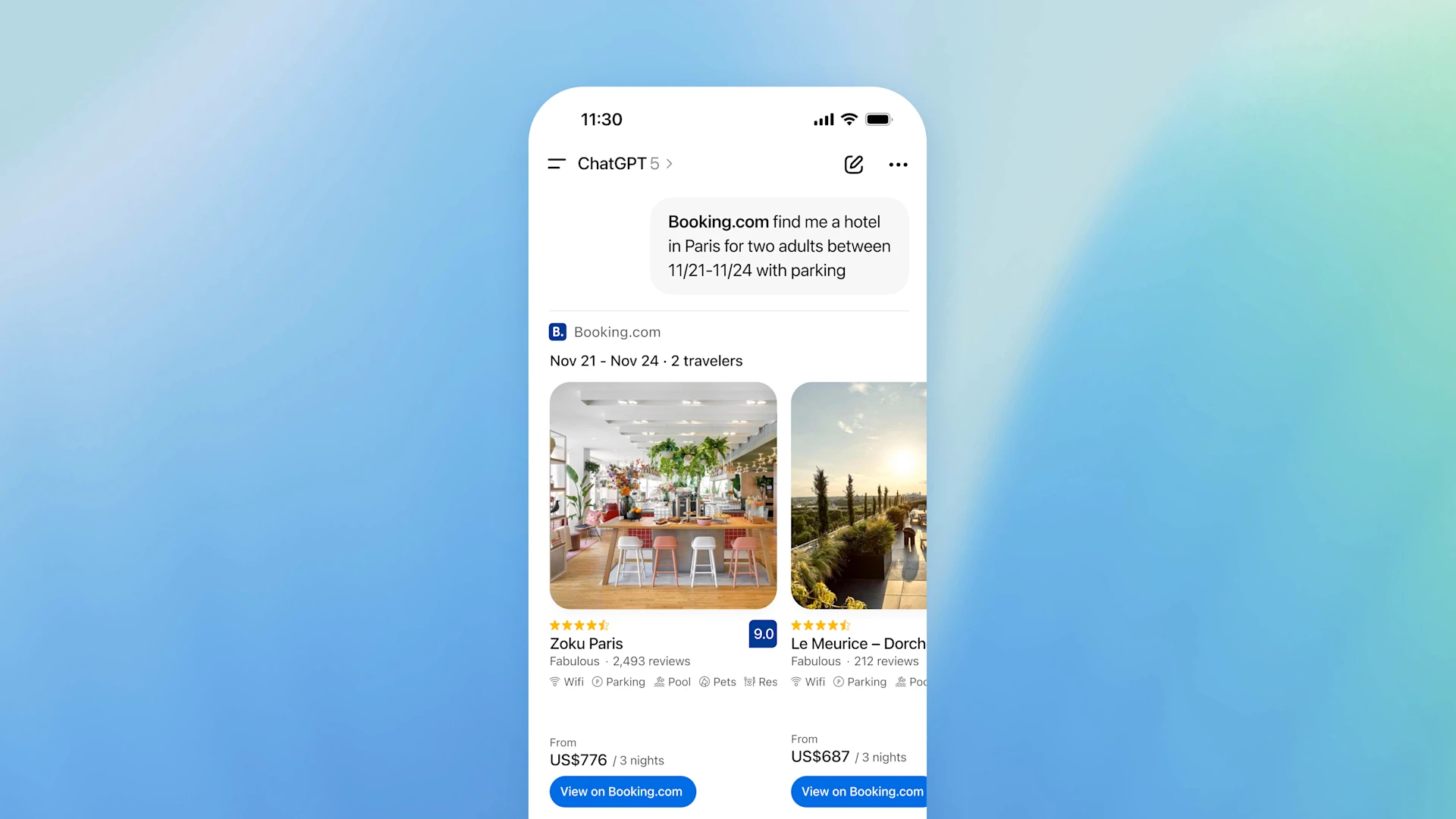 Ahora puedes hablar con apps externas dentro de ChatGPT