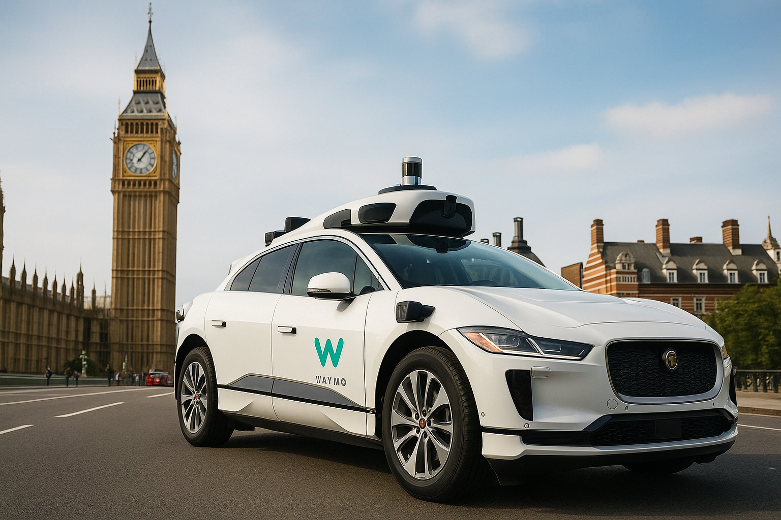 Waymo llega a Europa, el taxi sin conductor busca calle en Londres