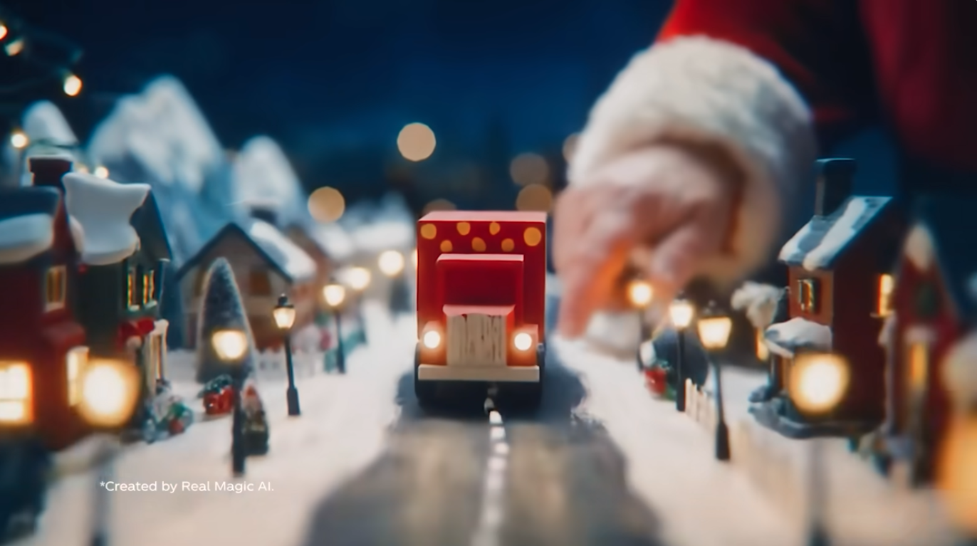 Coca-Cola lanza su segundo spot de Navidad hecho con IA