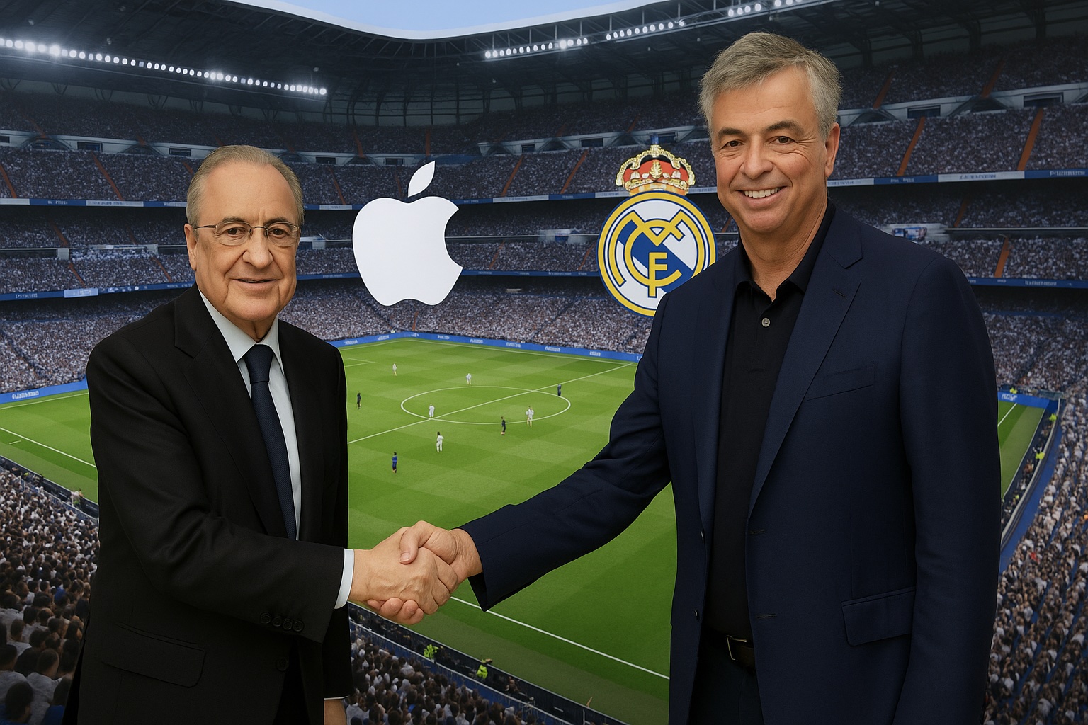 Apple y Real Madrid convierten el Bernabéu en una experiencia inmersiva global