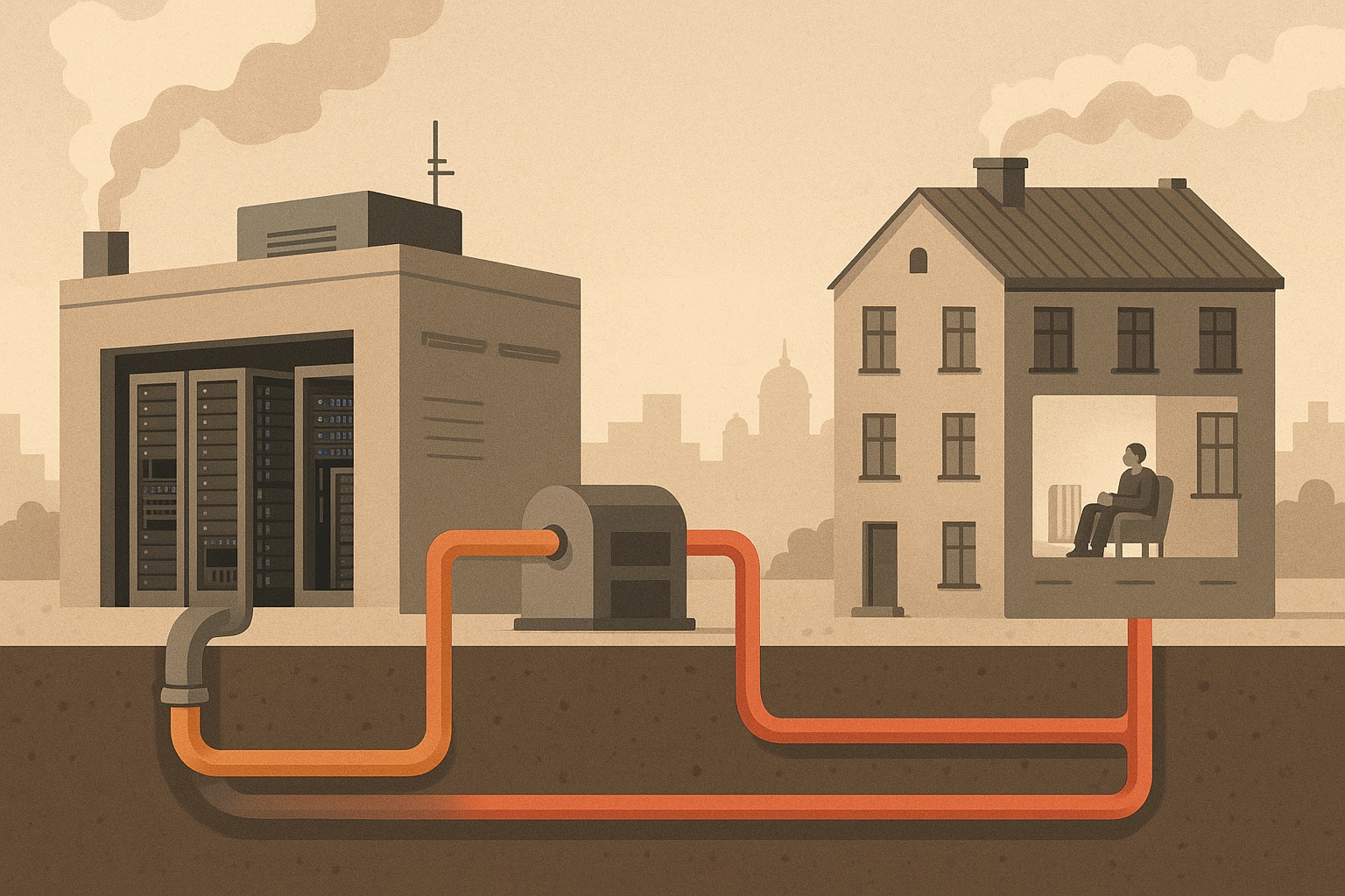 Finlandia reutiliza el calor de centros de datos para calefacción urbana