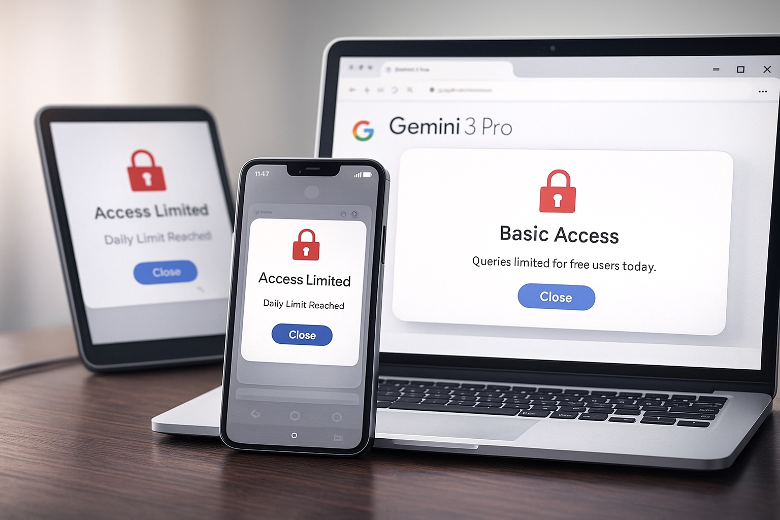 Gemini 3 Pro limita su versión gratuita y redefine el acceso a la inteligencia artificial
