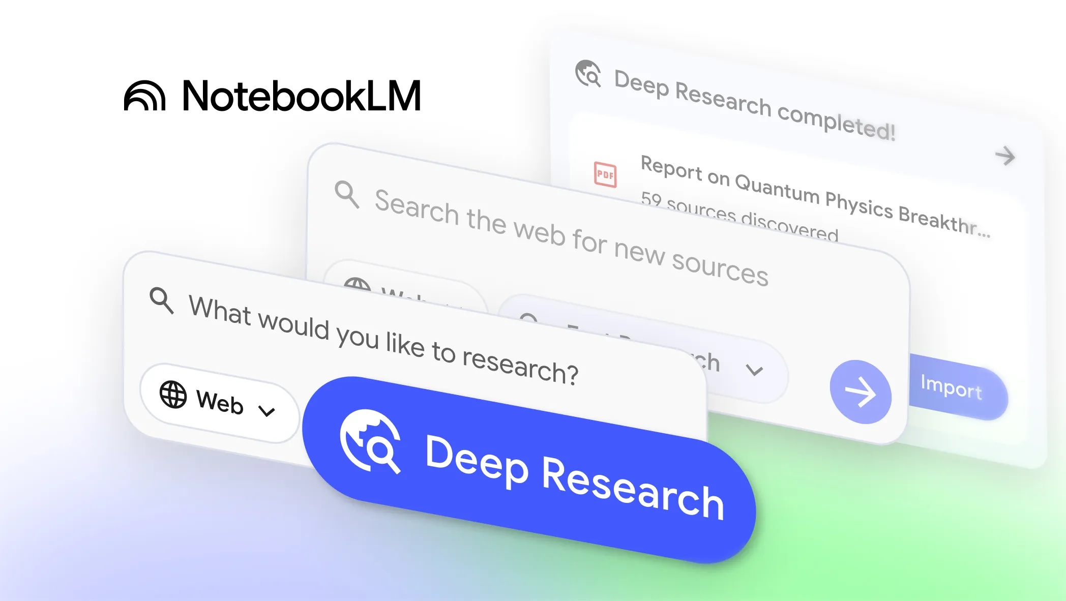 NotebookLM ahora investiga por ti, IA de Google amplía fuentes y formatos