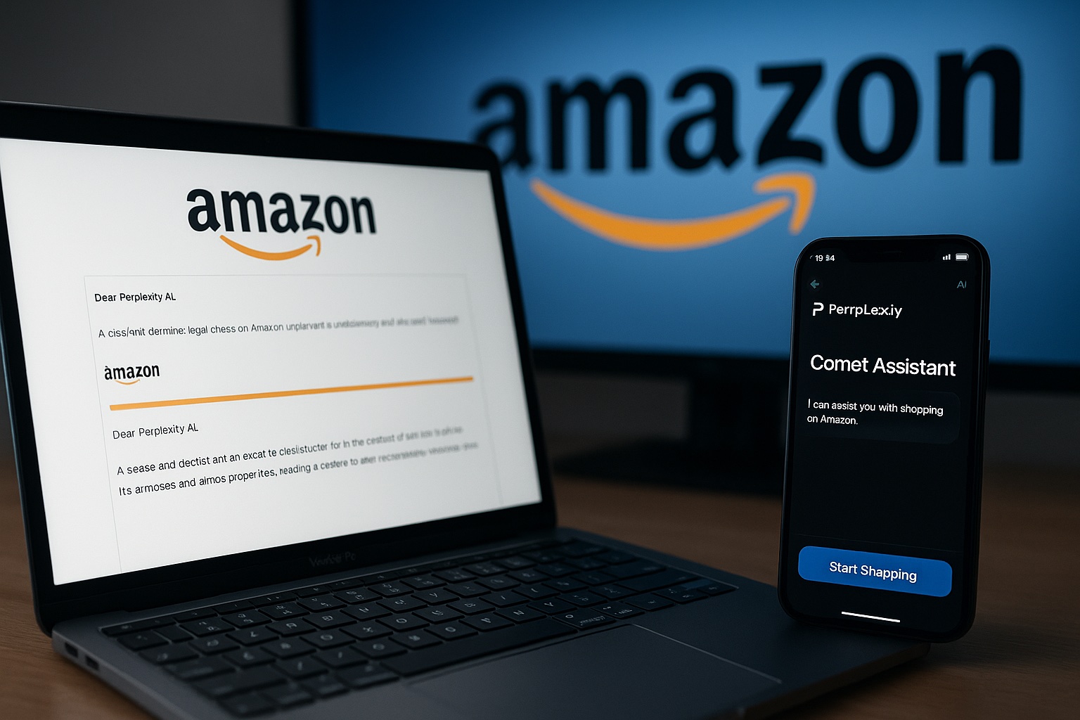 La tensión entre Perplexity AI y Amazon por el dominio del comercio impulsado por IA