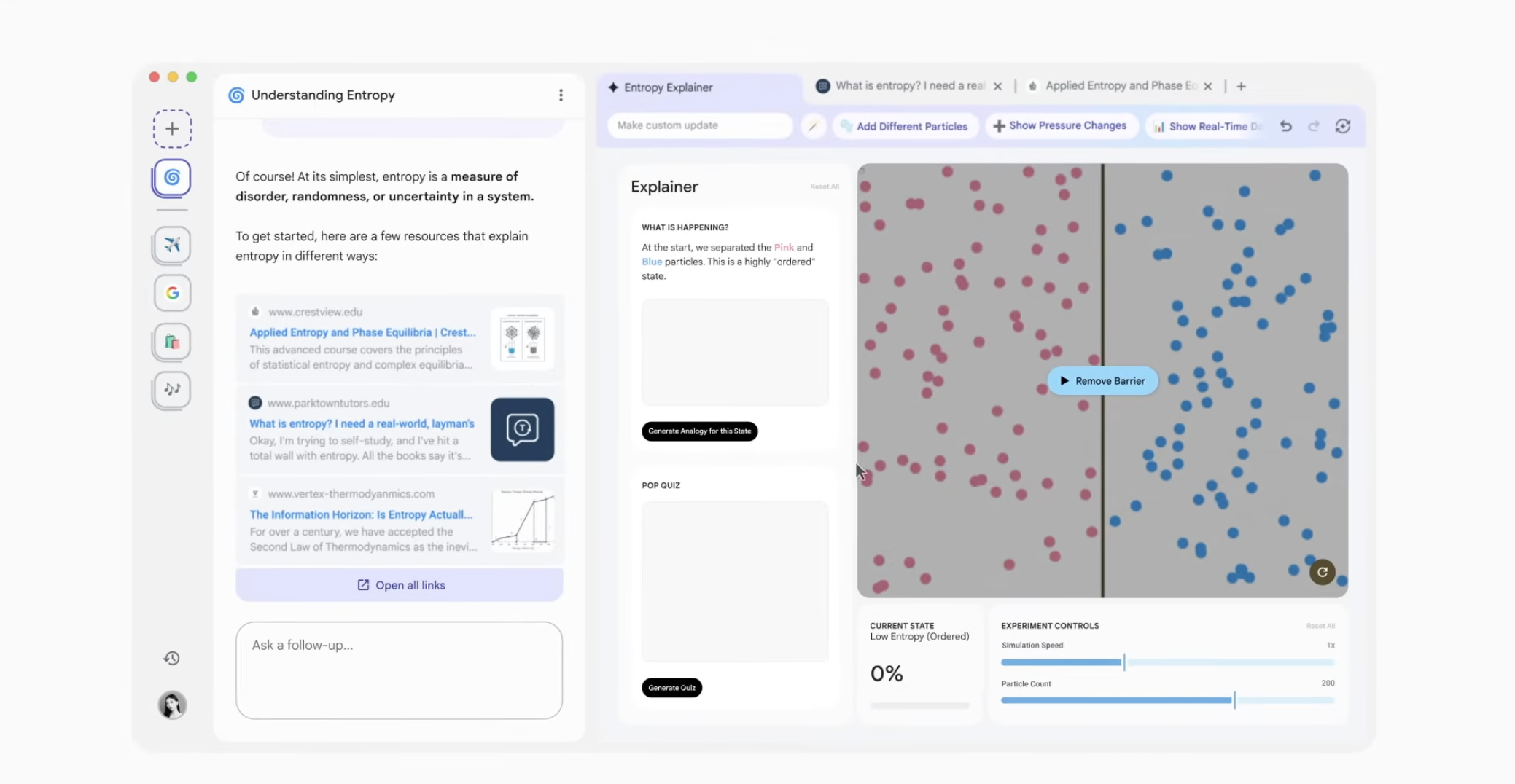 Google presenta Disco, el navegador que quiere que la web sea tu herramienta