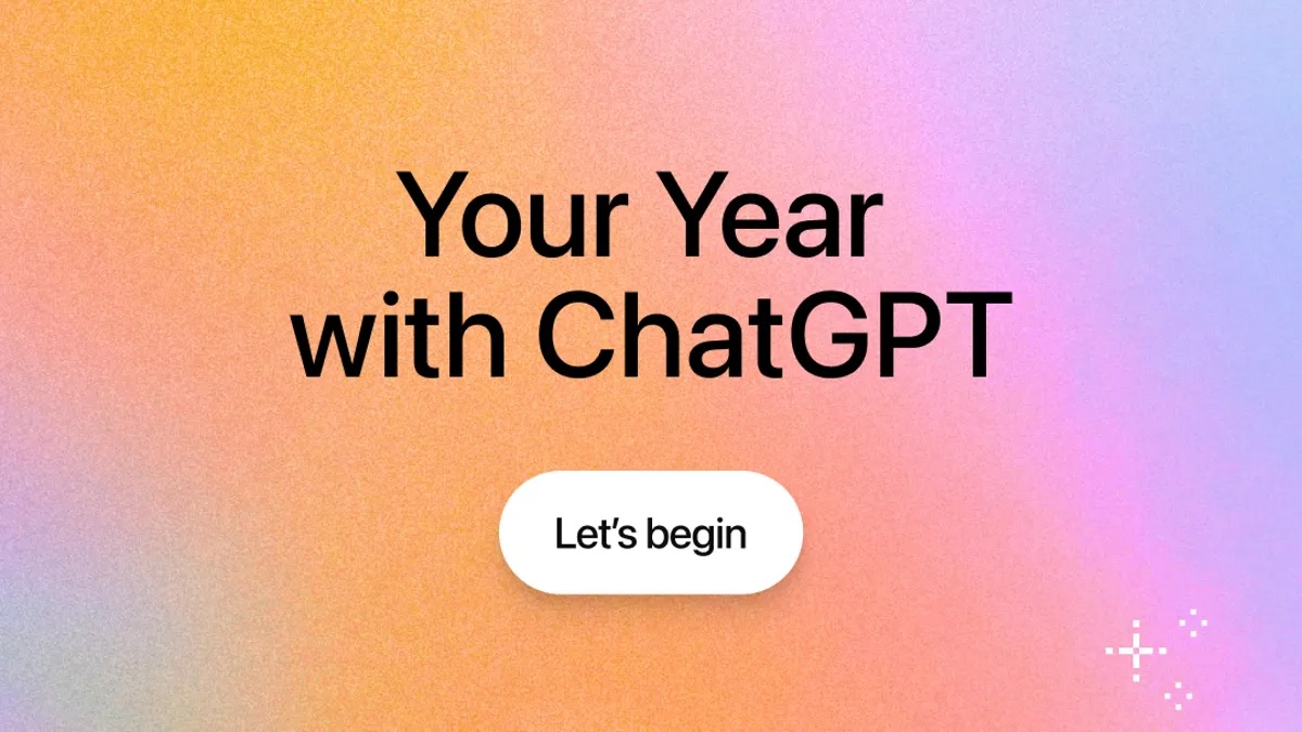 ChatGPT lanza su propio resumen del año al estilo Spotify Wrapped