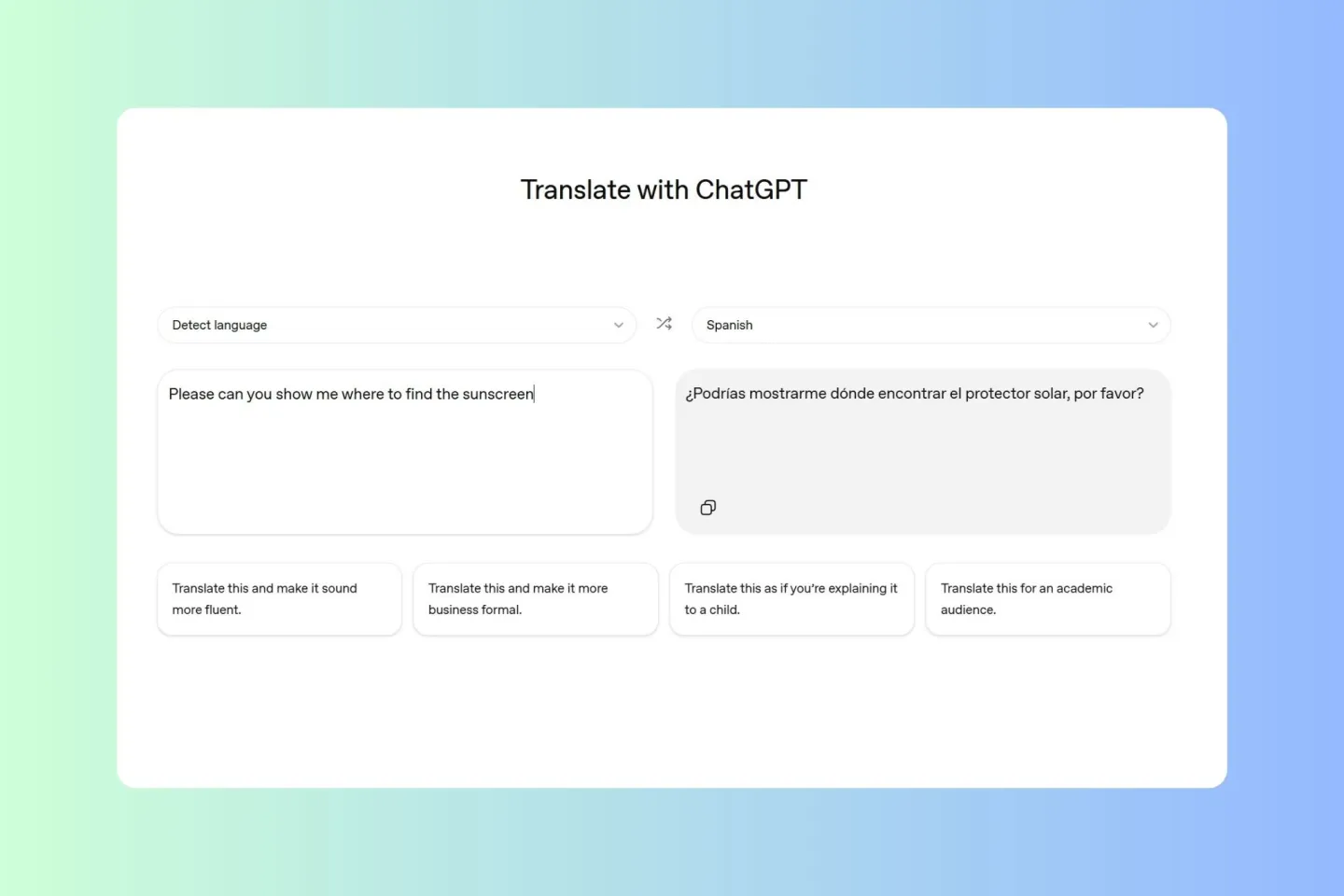 OpenAI desvela ChatGPT Translate, el traductor que quiere rivalizar con Google