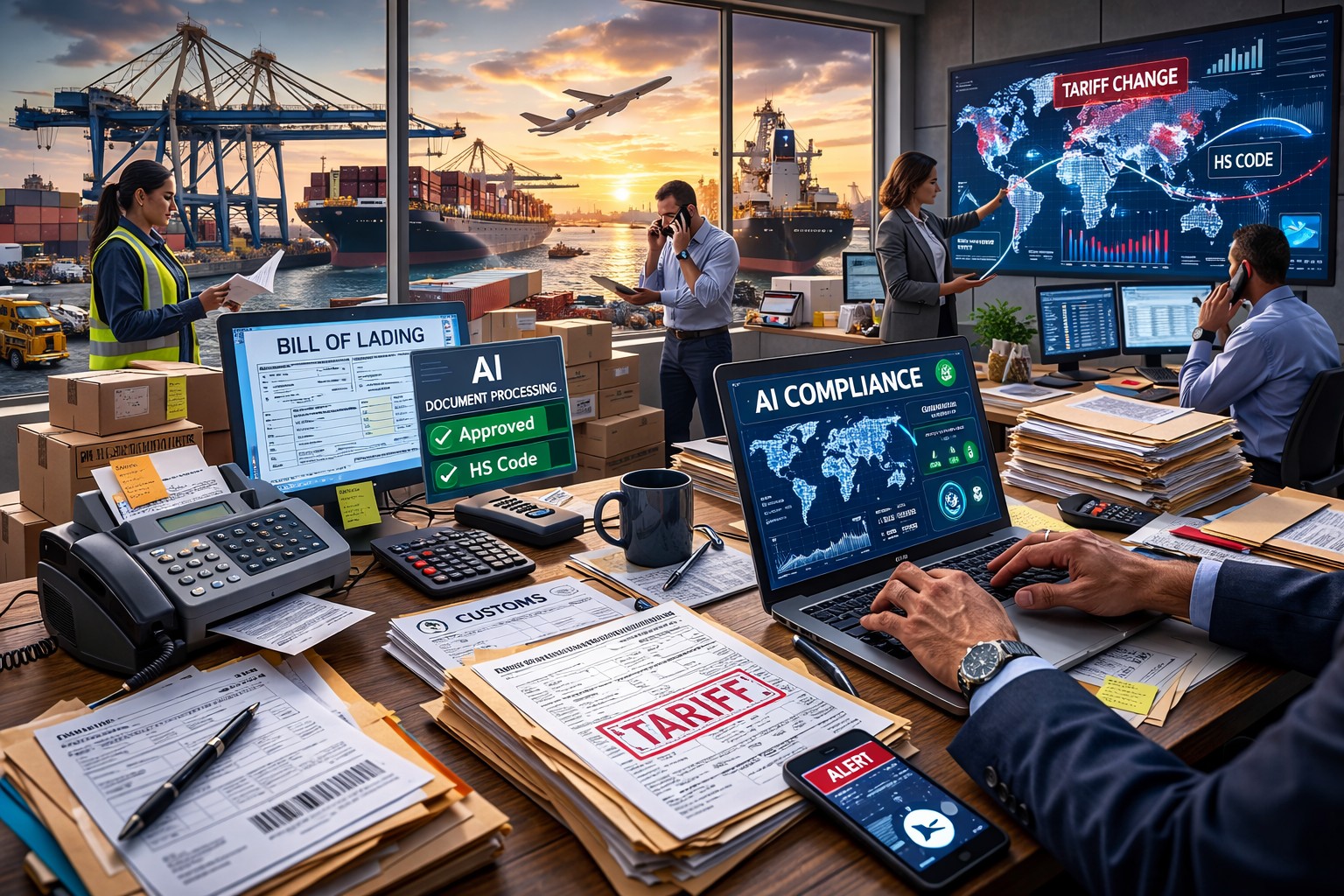 Ex-ingenieros de Google y LinkedIn montan “agentes” de IA para sobrevivir al caos arancelario de Trump