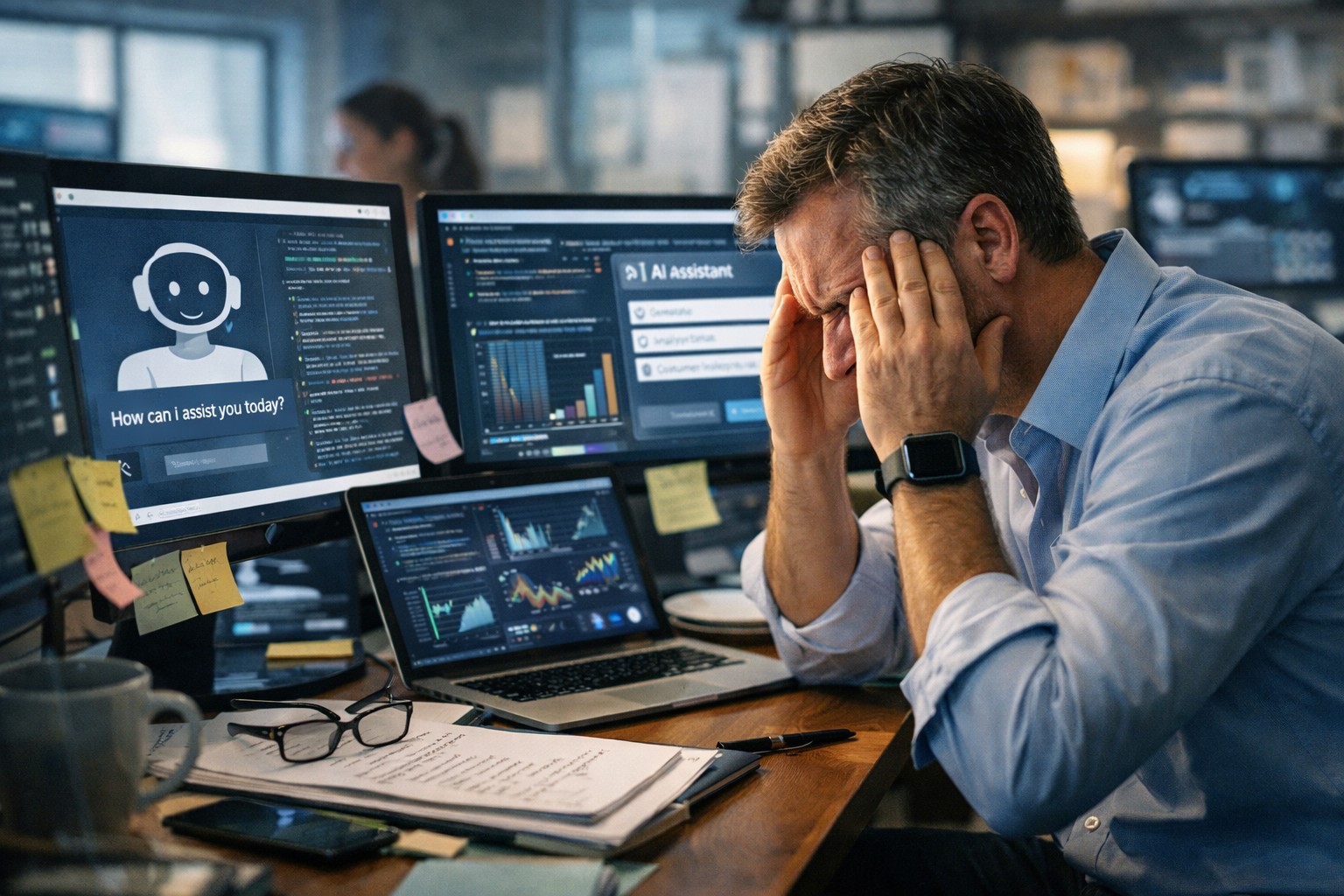 La fatiga invisible de la IA: el estudio sobre “brain fry” que cuestiona la fiebre por meter agentes en todas partes