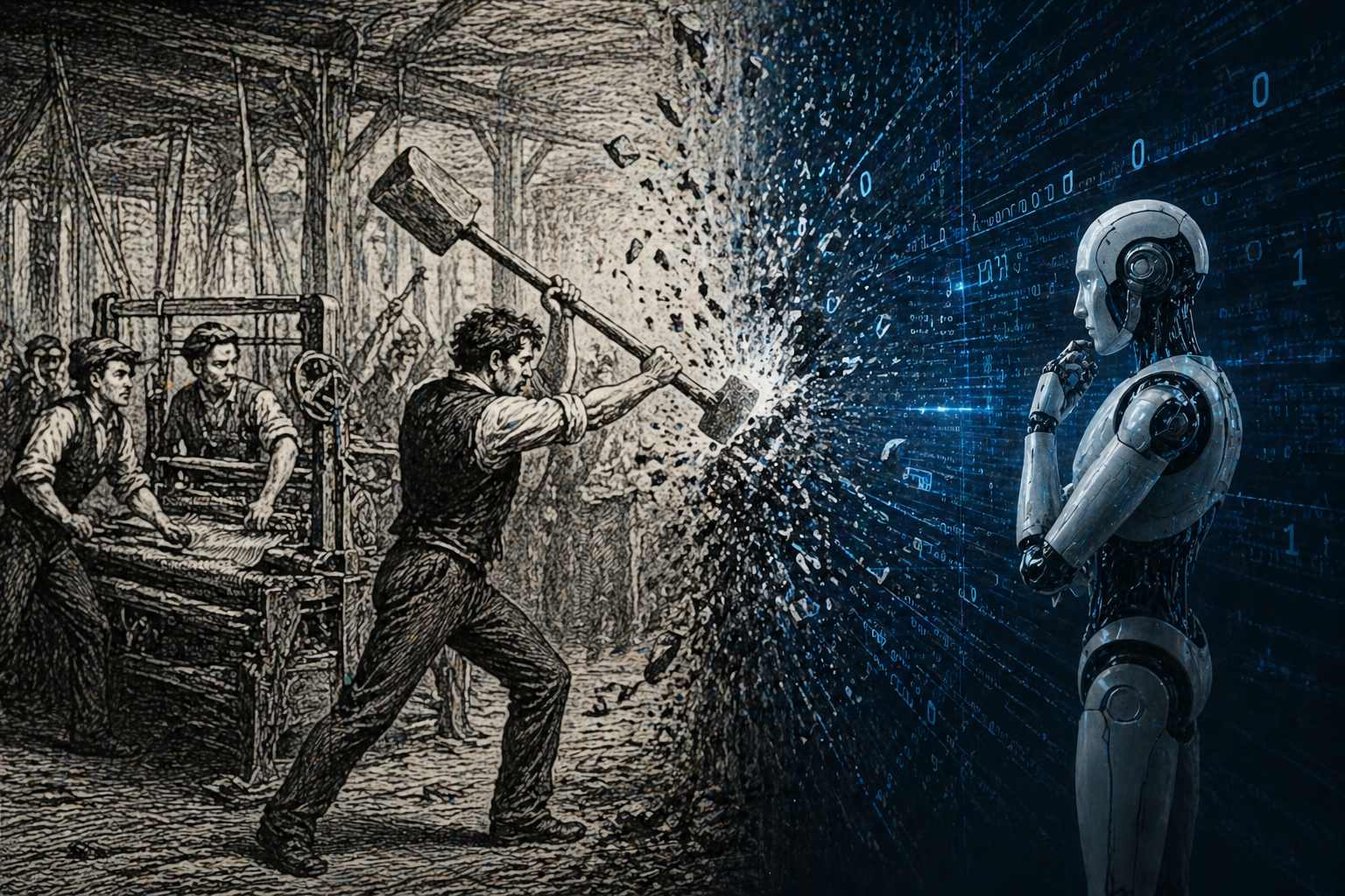 Reivindicar el ludismo para entender la IA: una advertencia desde el siglo XIX