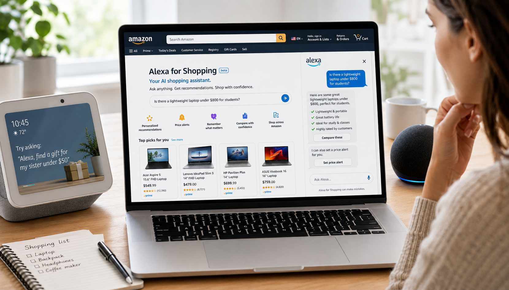 Alexa entra en Amazon.com: la compra online deja de ser una búsqueda