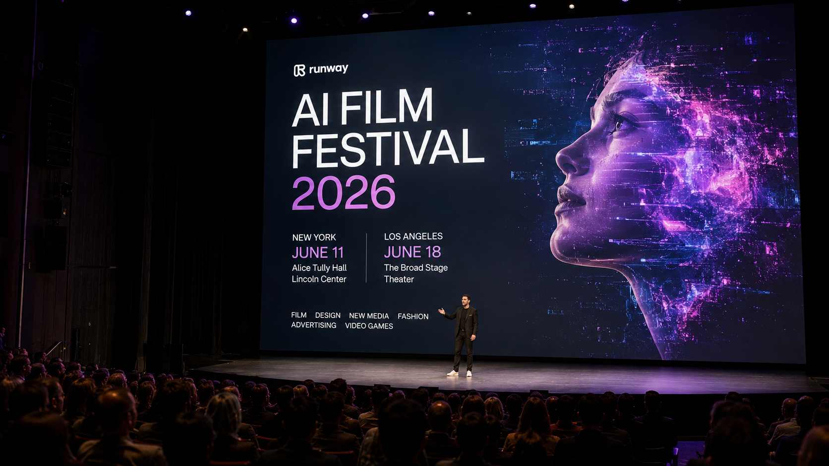 Runway lleva el cine con IA a Nueva York y Los Ángeles