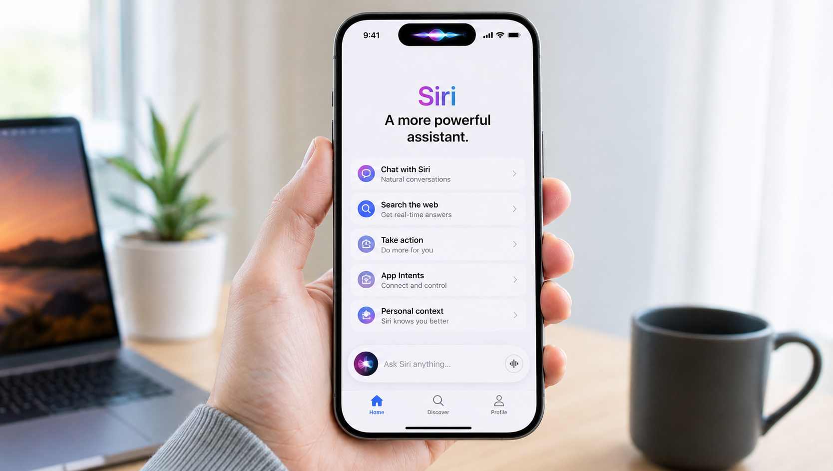 Apple prepara la mayor reconstrucción de Siri: el asistente salta a la Dynamic Island y quiere parecerse a ChatGPT