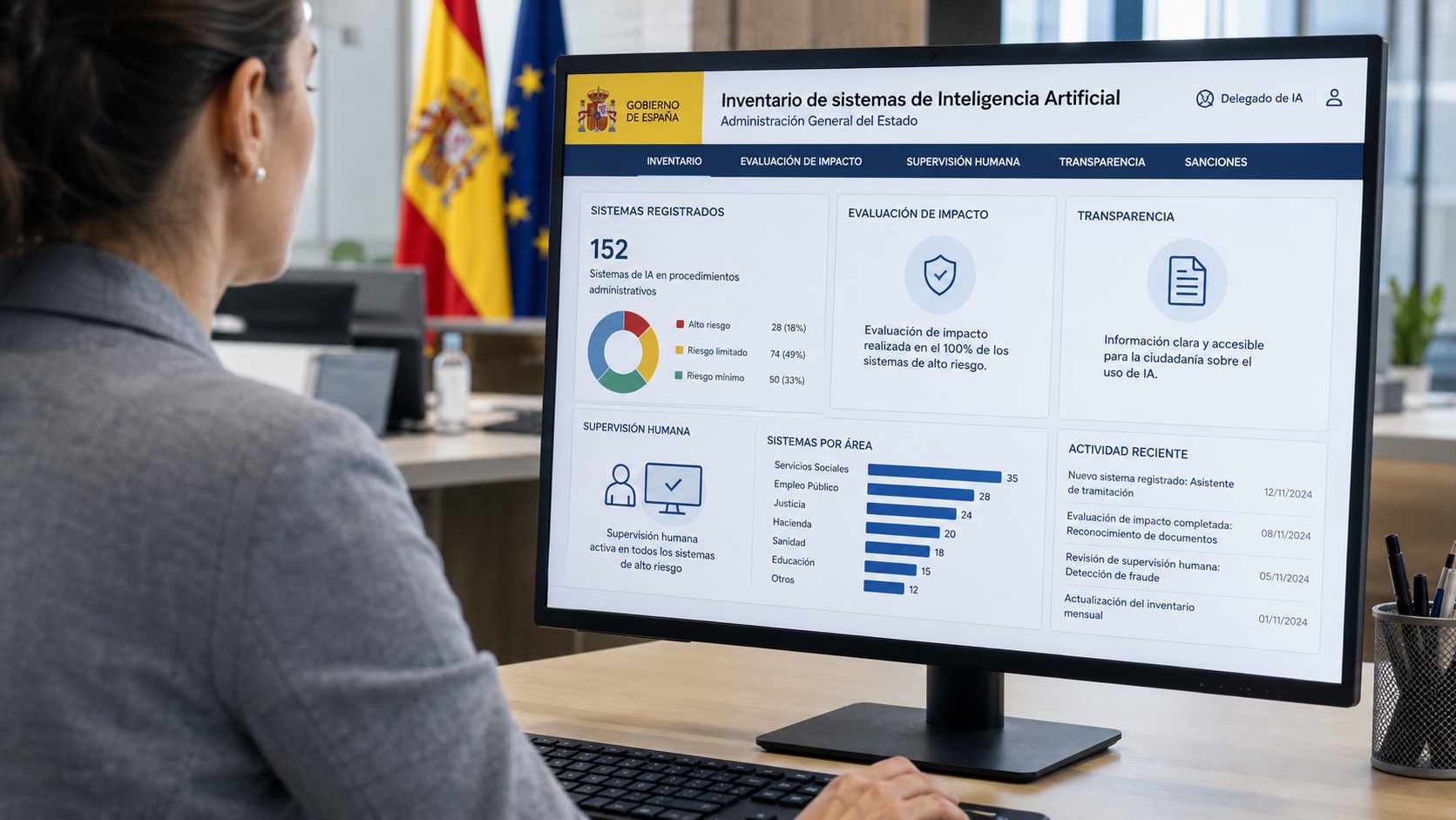 España pone nombre y control a los algoritmos públicos: la nueva ley de IA refuerza la supervisión humana