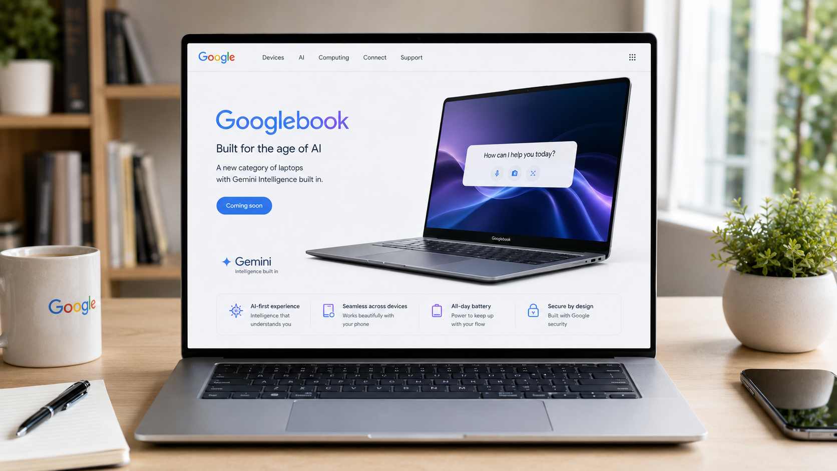 Googlebook: Google prepara el portátil de la IA, pero deja en el aire lo esencial