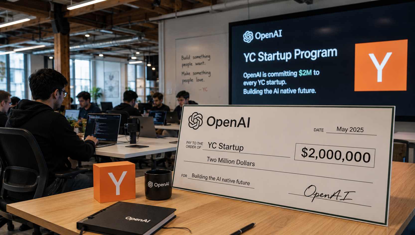 OpenAI ofrece 2 millones a cada startup de YC y acelera la economía nativa de la IA