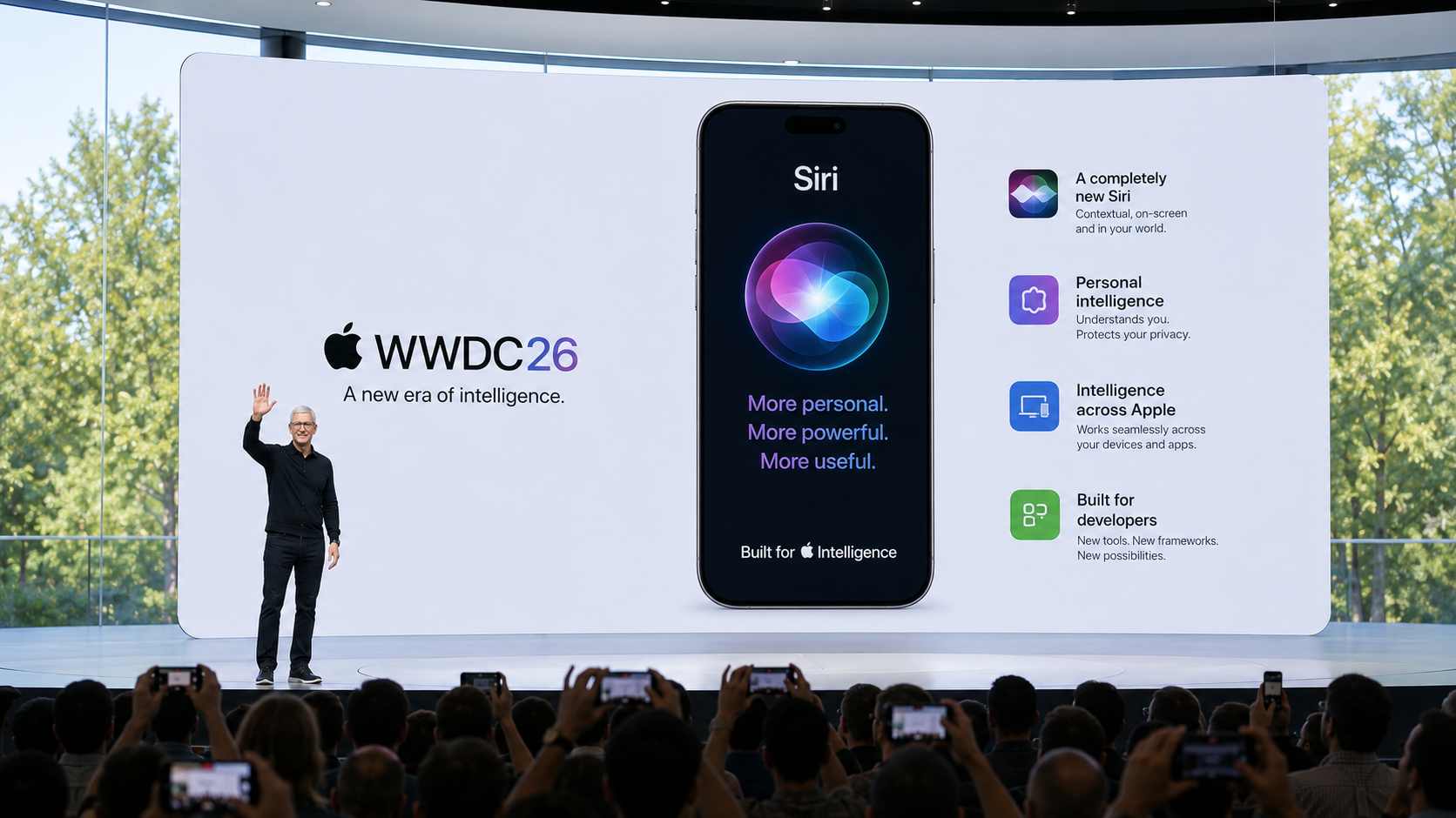 Apple convierte la despedida de su CEO en un contraataque de inteligencia artificial